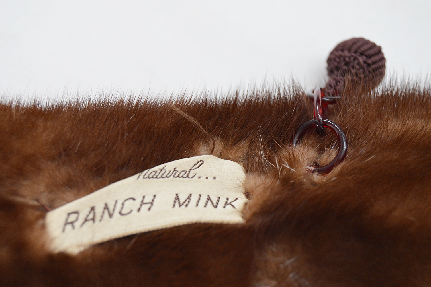 1950s Three-Pelt Ranch Mink Stole