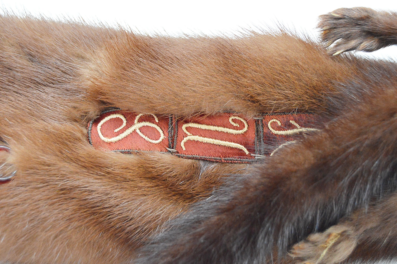 1950s Three-Pelt Ranch Mink Stole