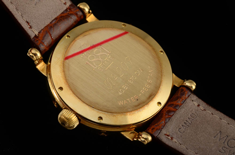 18K Men's Movado 1881 Suisse