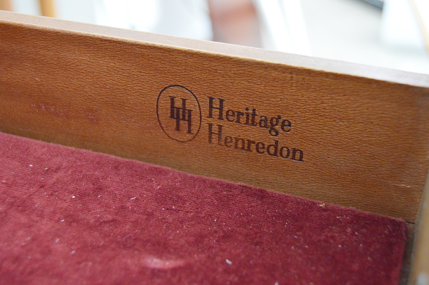 Mid Century Henredon Cherry Sideboard Bar