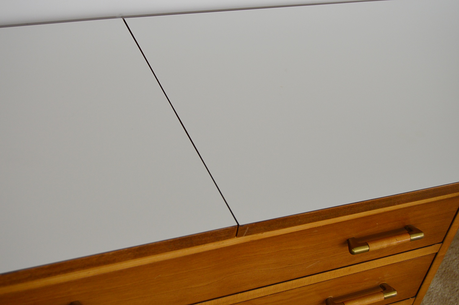 Mid Century Henredon Cherry Sideboard Bar