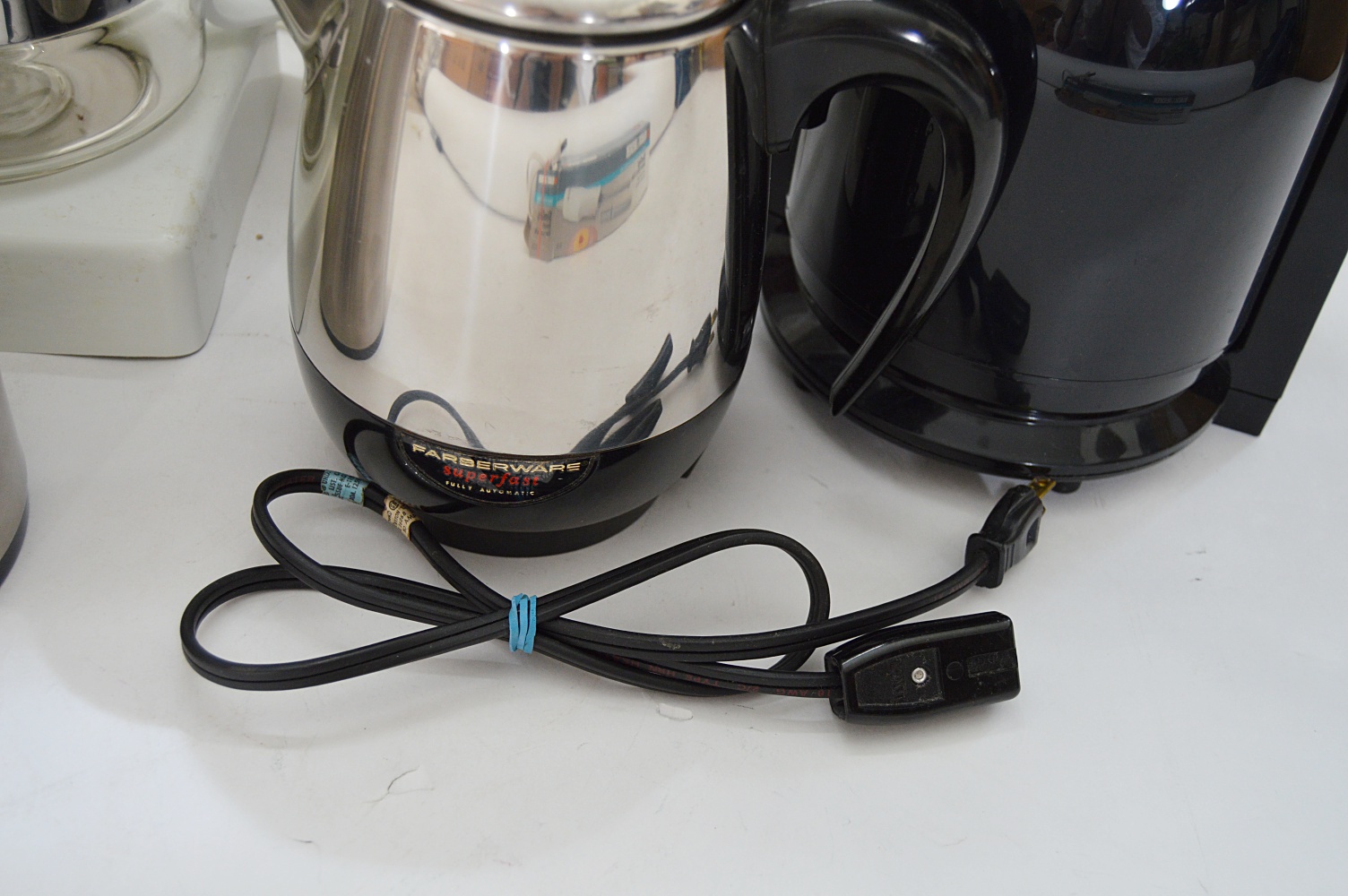 Coffee Pots & Elec. Knife with Gevalia Thermal Carafe Coffeemaker