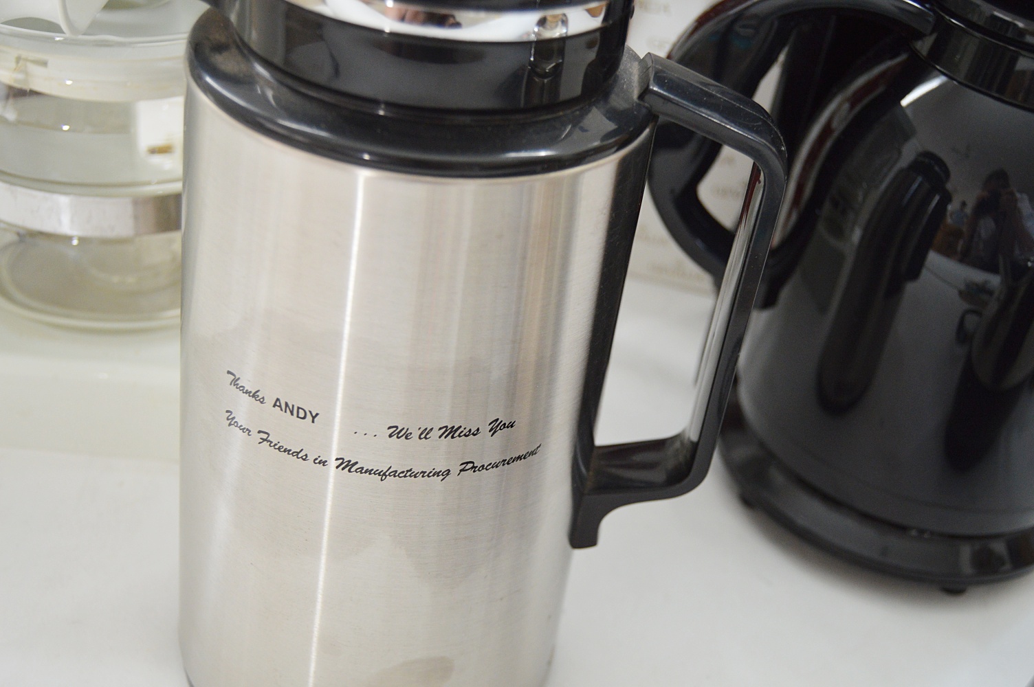 Coffee Pots & Elec. Knife with Gevalia Thermal Carafe Coffeemaker