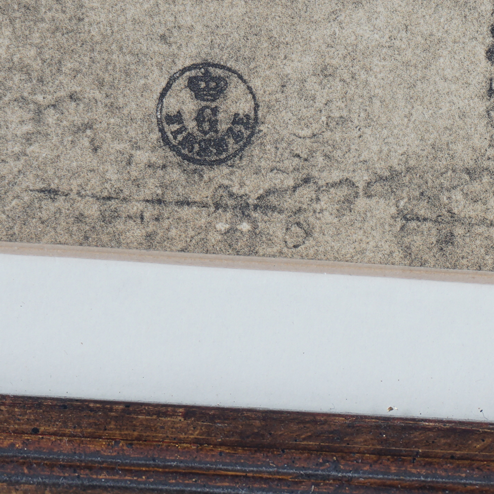 Museum Lithograph after a Drawing of Madonna and Child