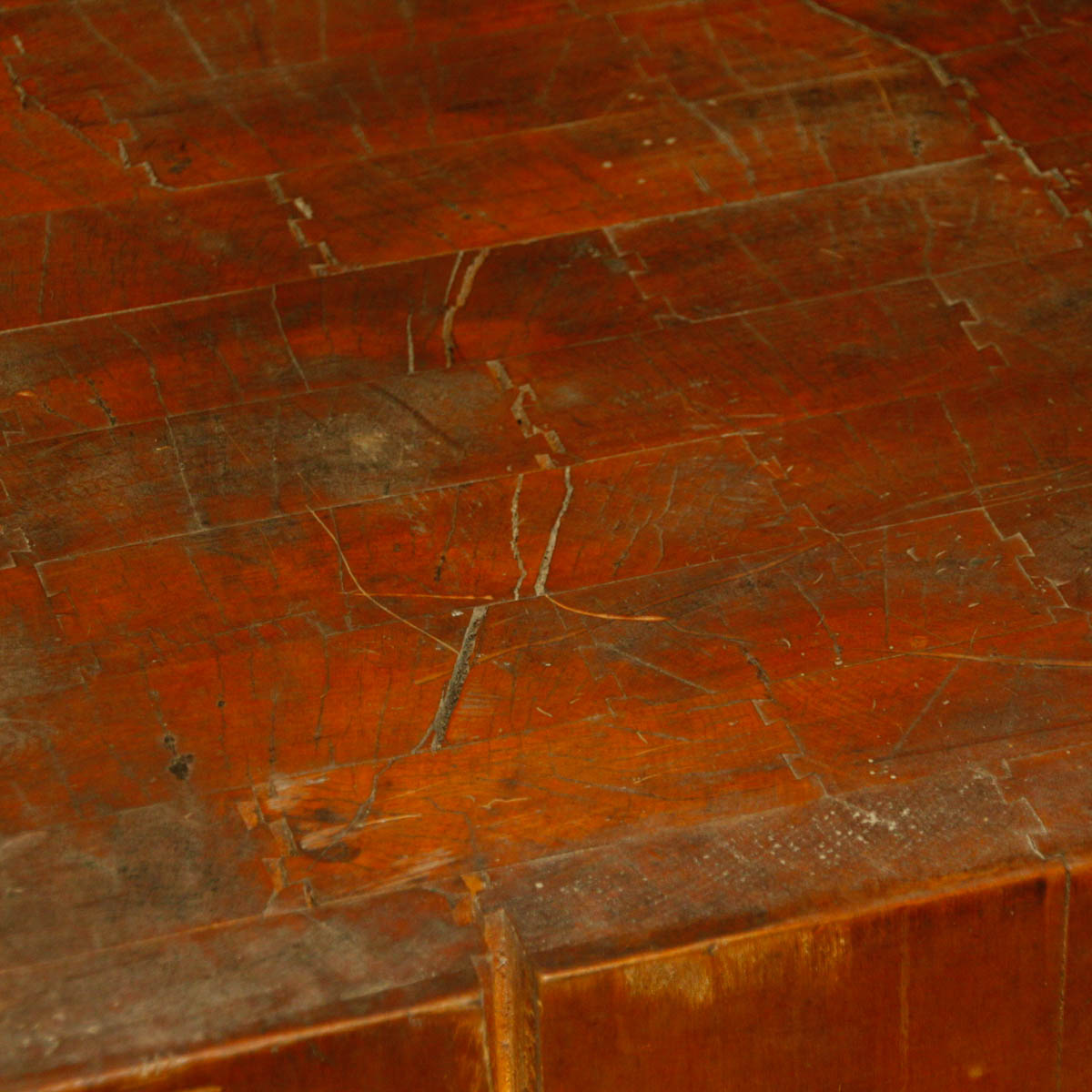 Large Vintage Butcher Block Table