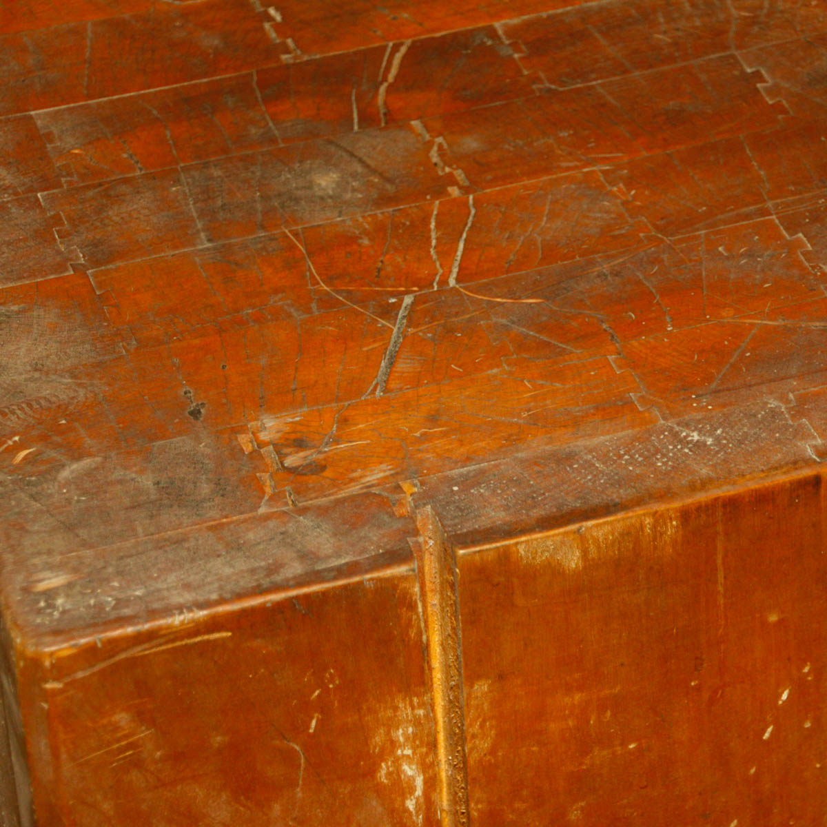 Large Vintage Butcher Block Table