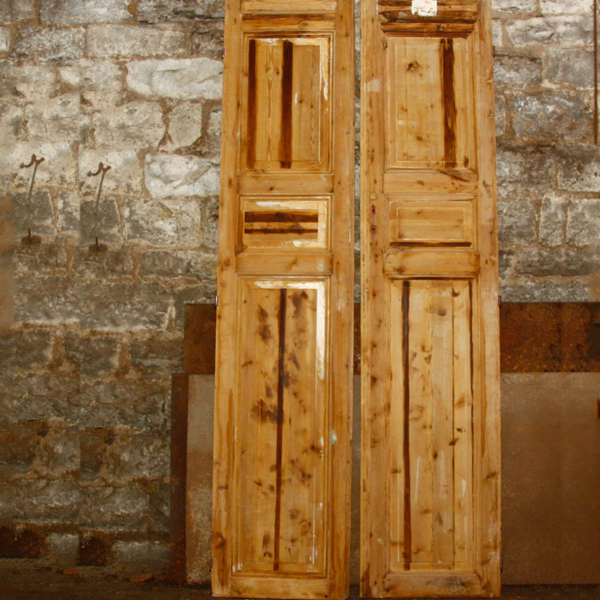 Pair of Tall Wooden Doors