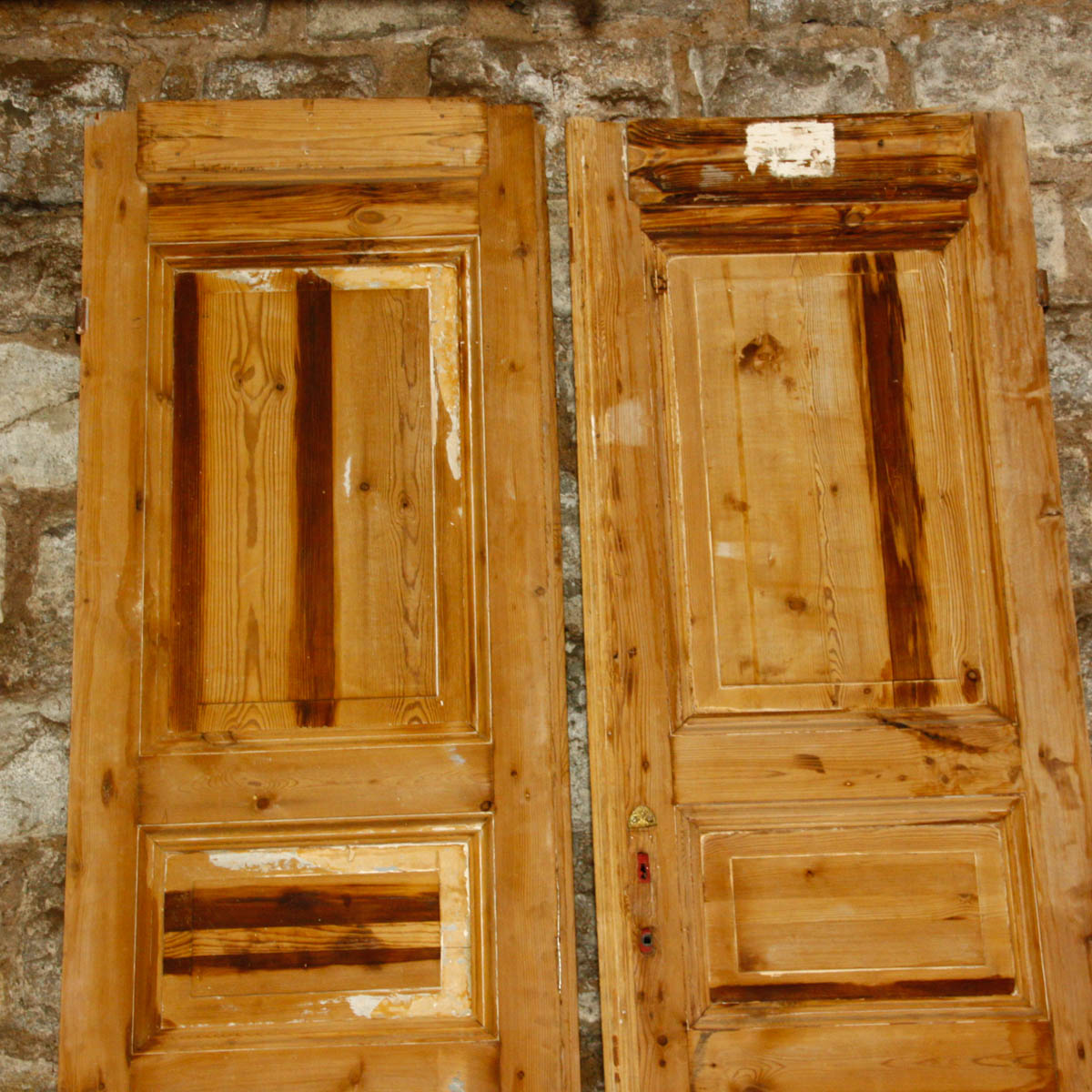 Pair of Tall Wooden Doors