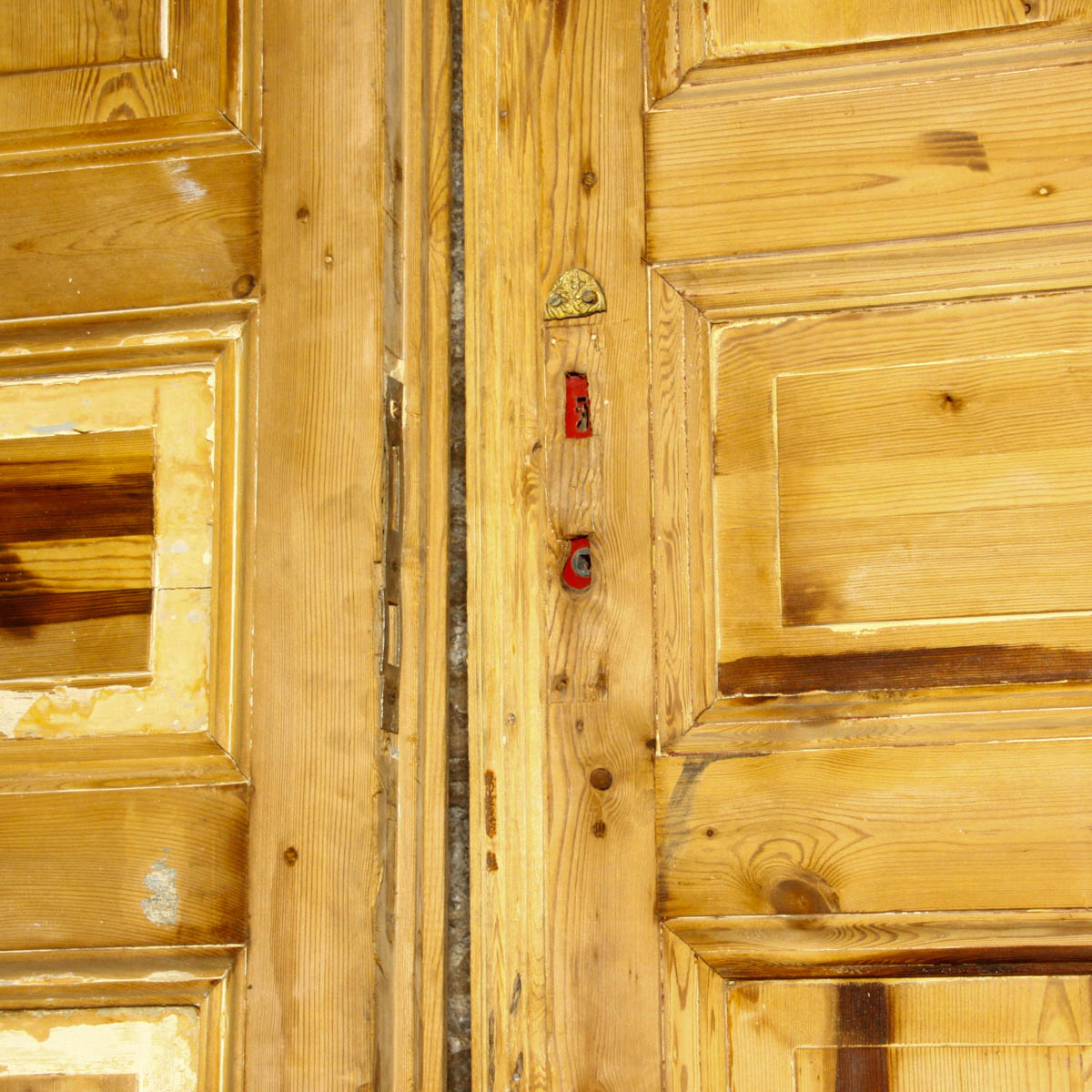 Pair of Tall Wooden Doors