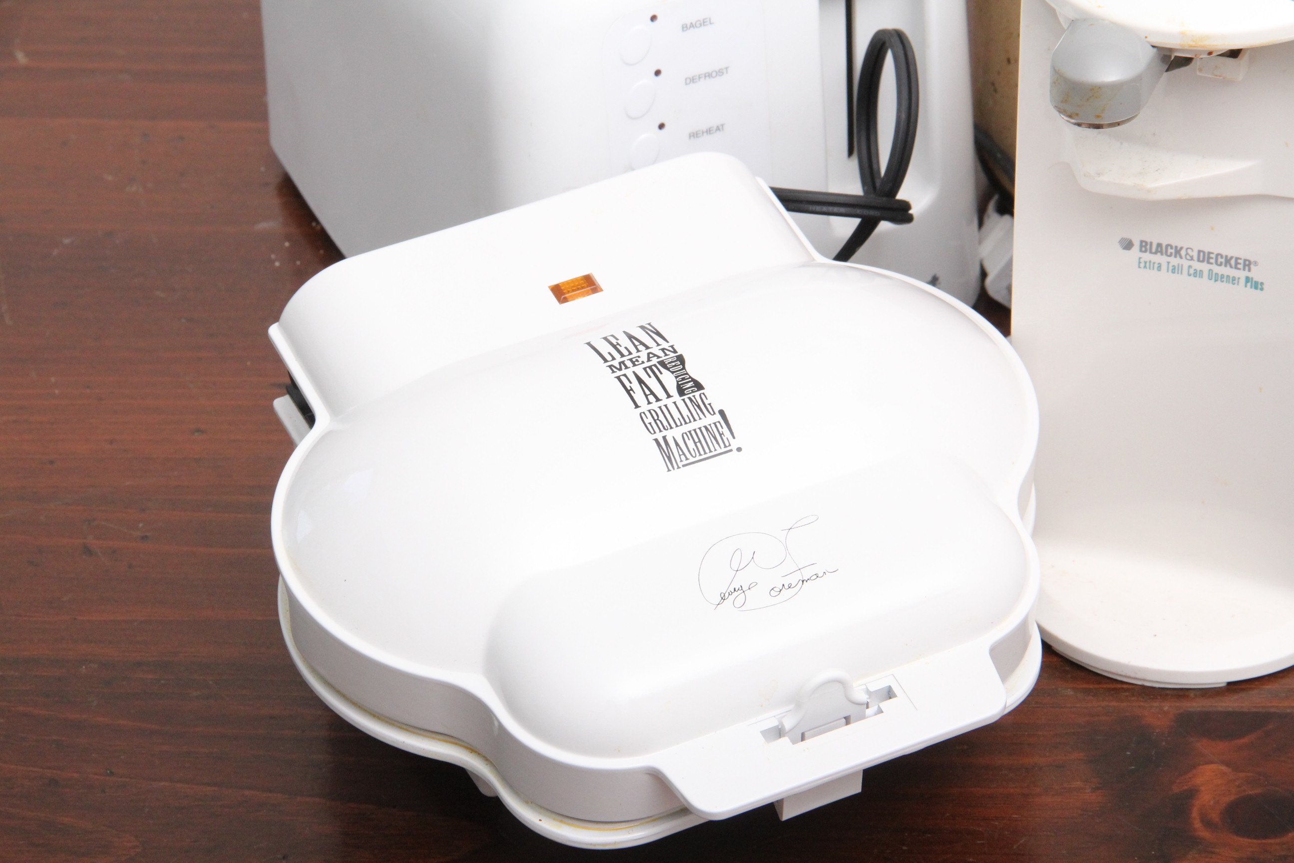 George Forman, Pizzelle, Toaster, Coffee Grinder and More