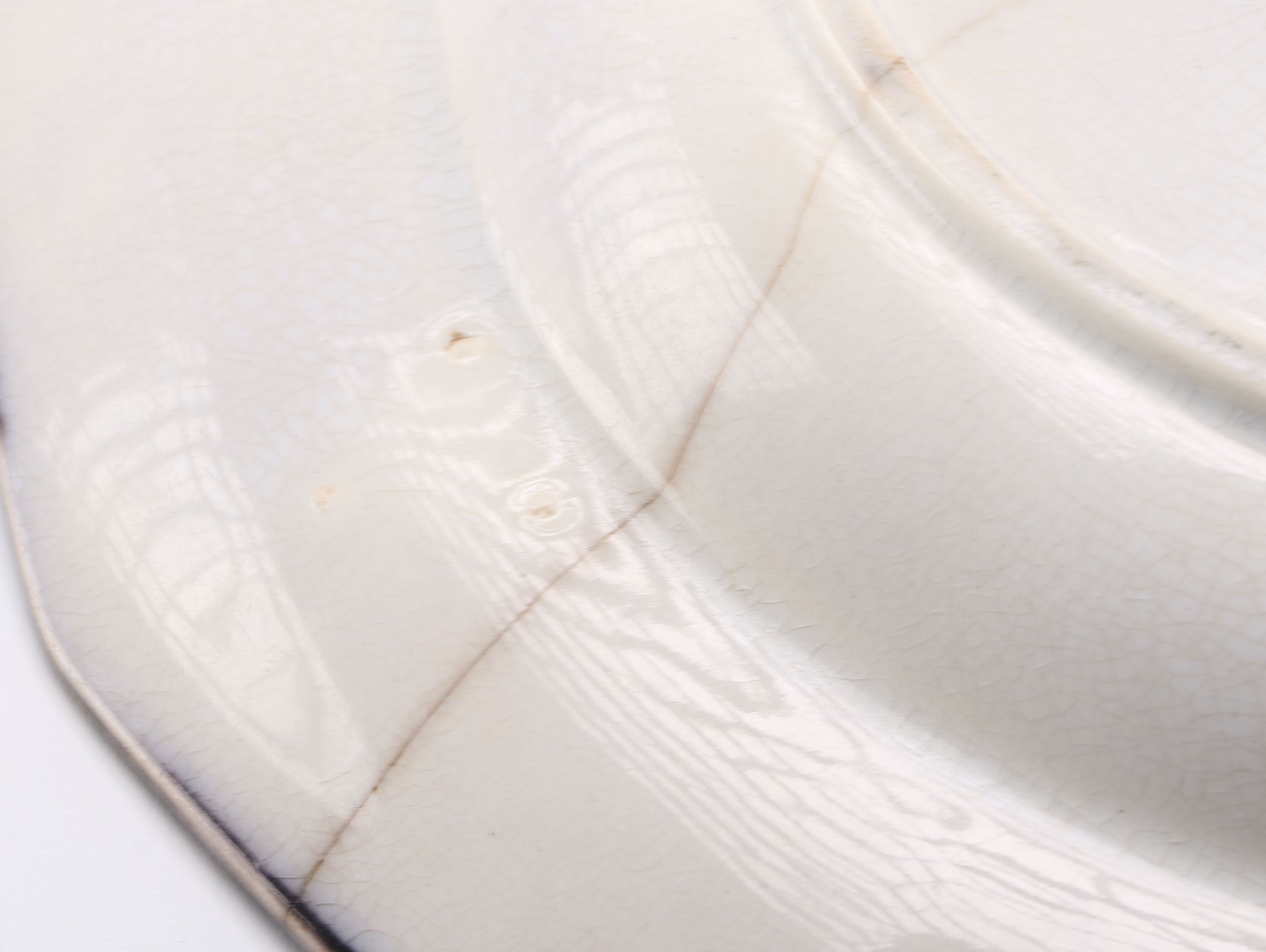 Victorian Transferware Plates with Scenic Imagery