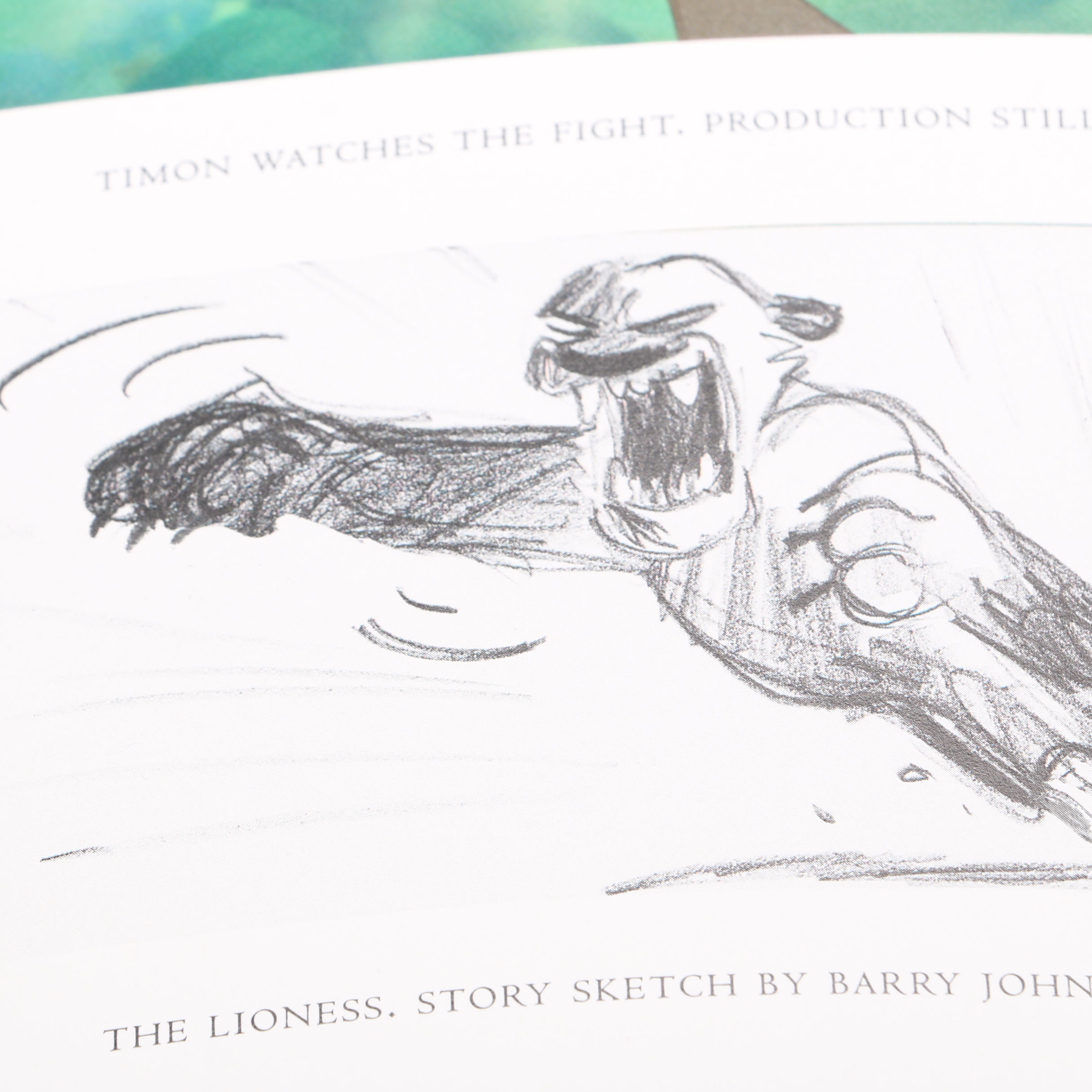 Signed First Limited Edition "The Art of The Lion King" Book