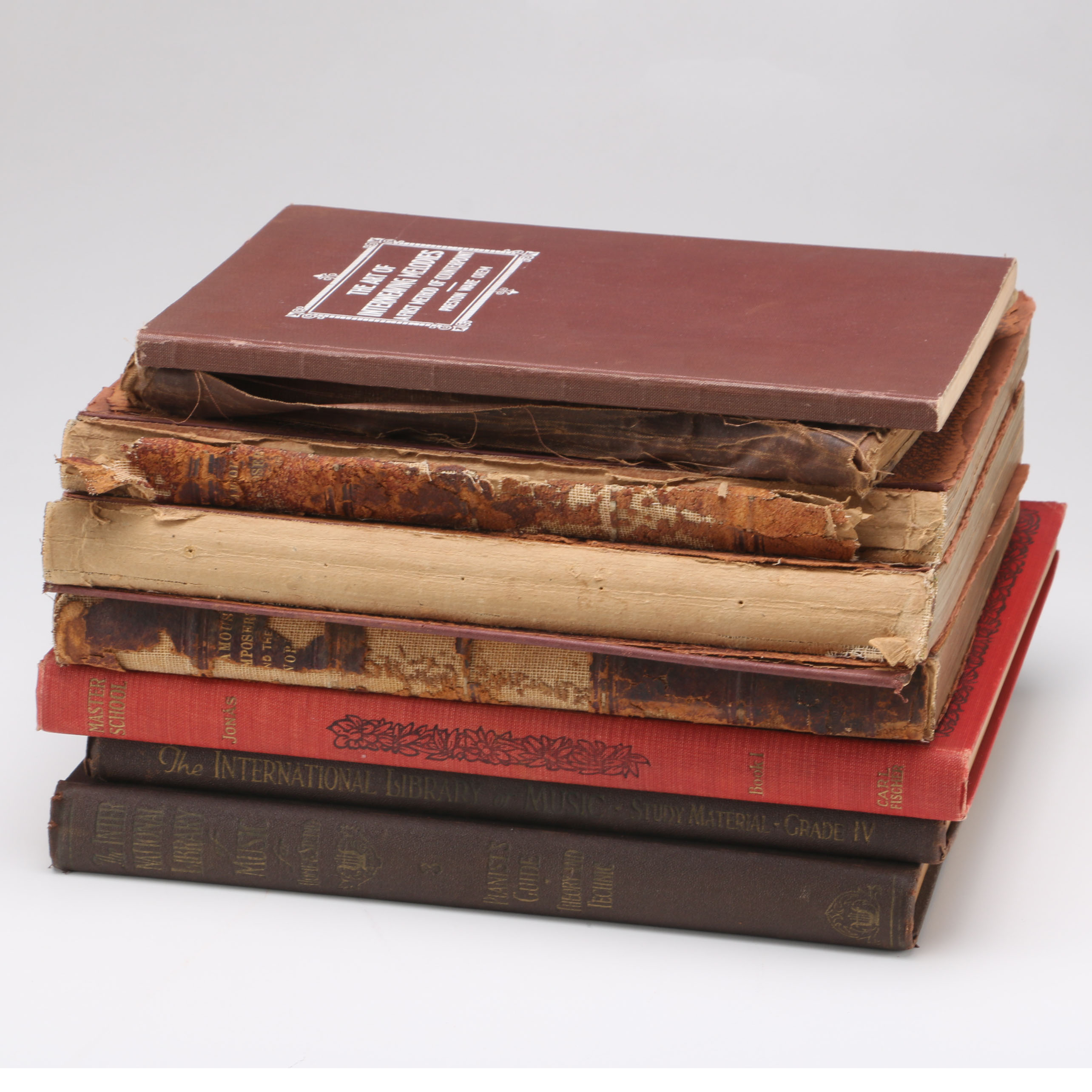 Vintage Music Study Books