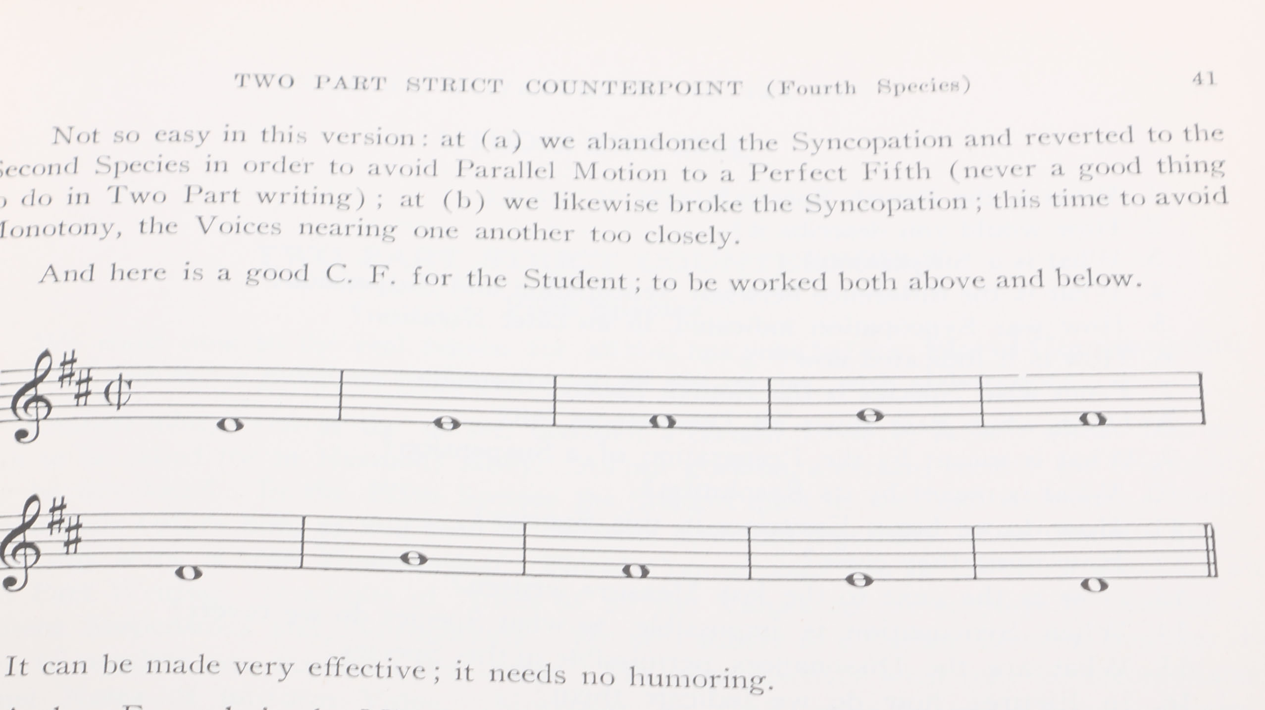 Vintage Music Study Books