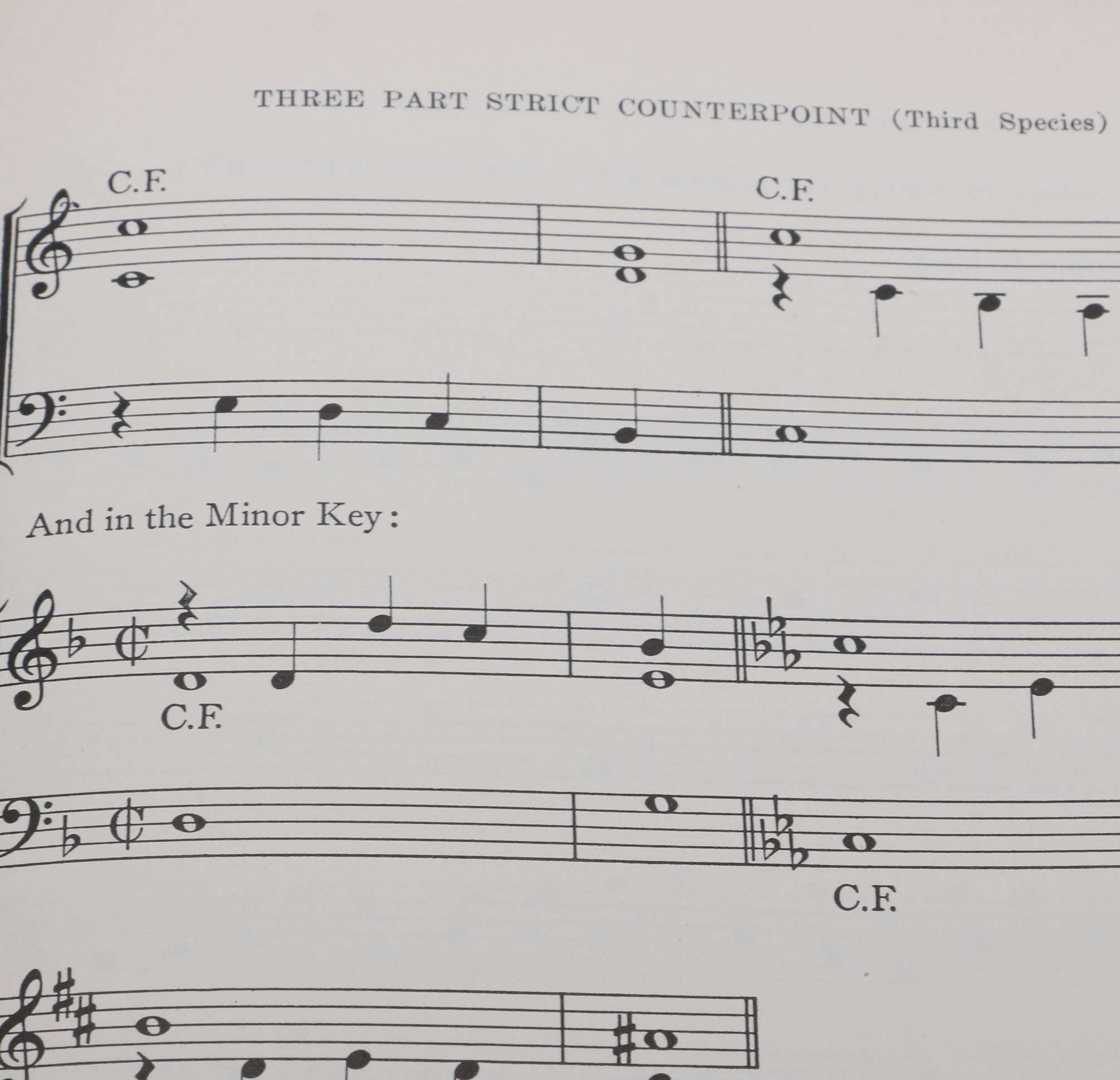 Vintage Music Study Books
