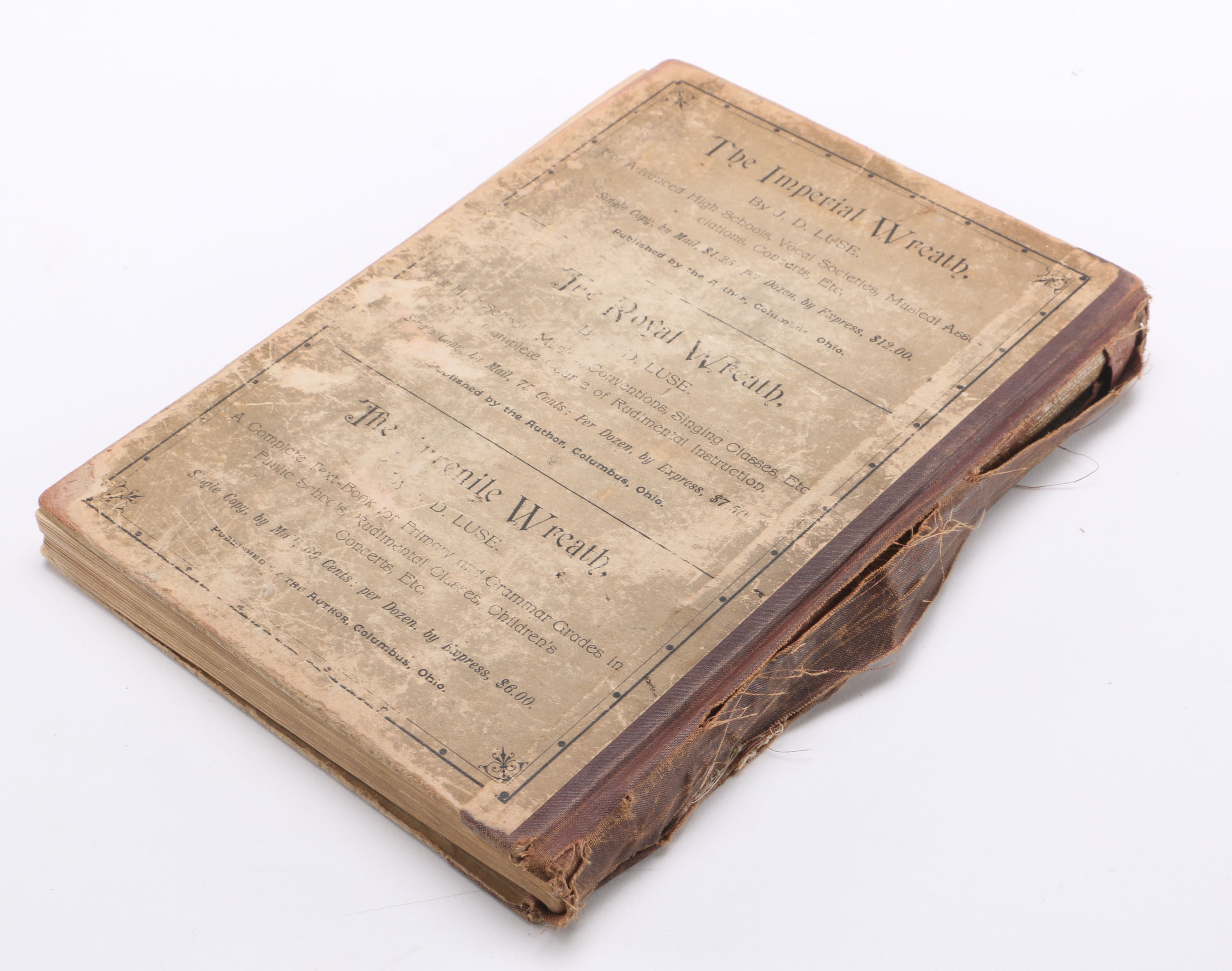 Vintage Music Study Books