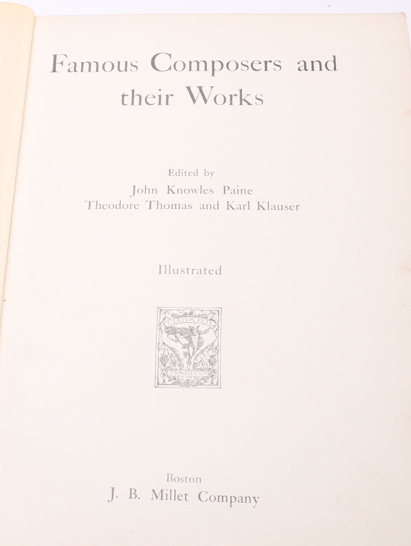 Vintage Music Study Books