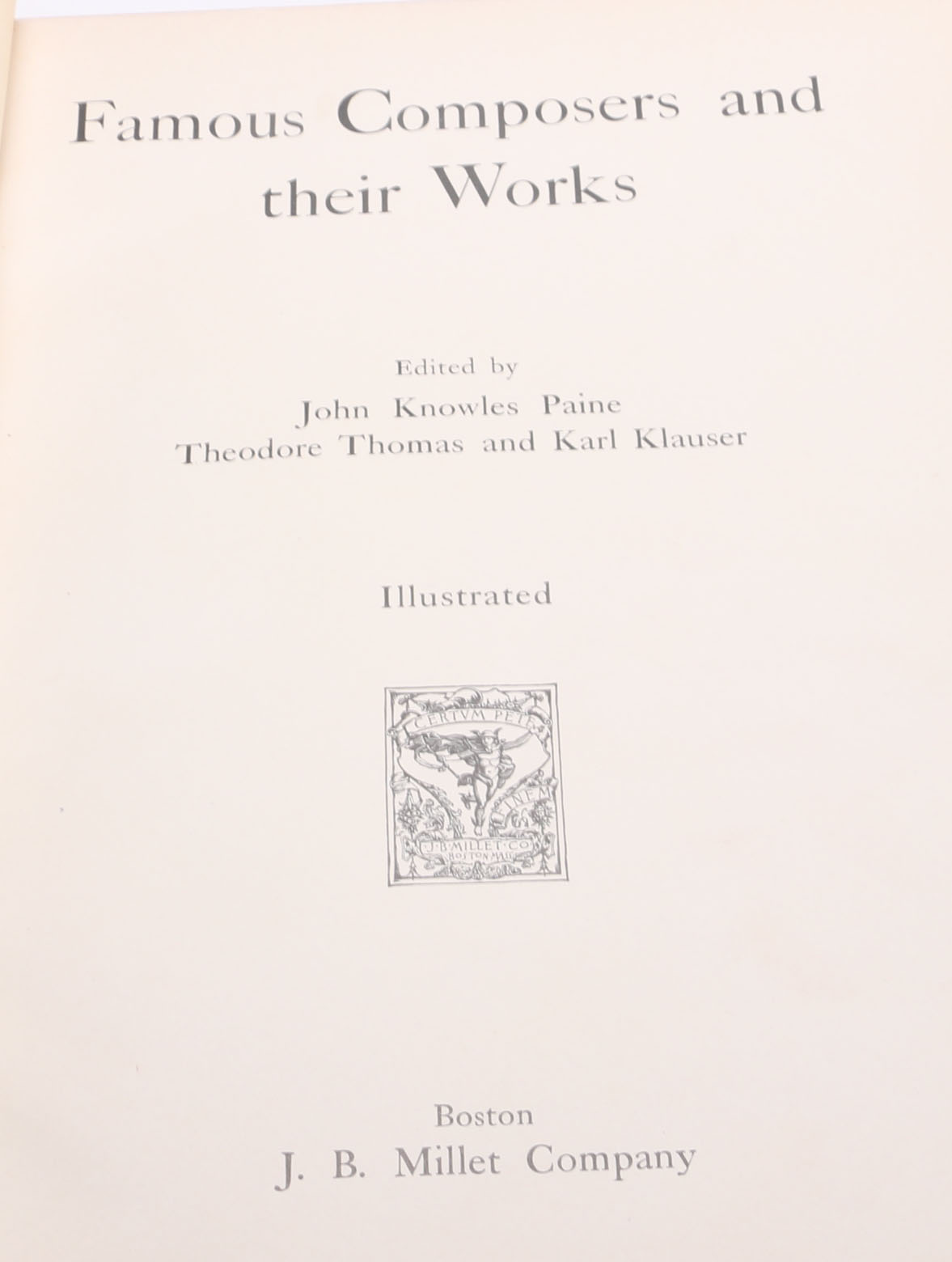 Vintage Music Study Books