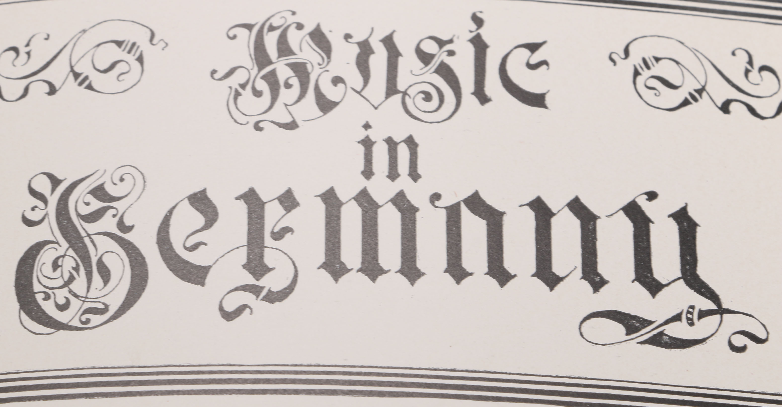 Vintage Music Study Books