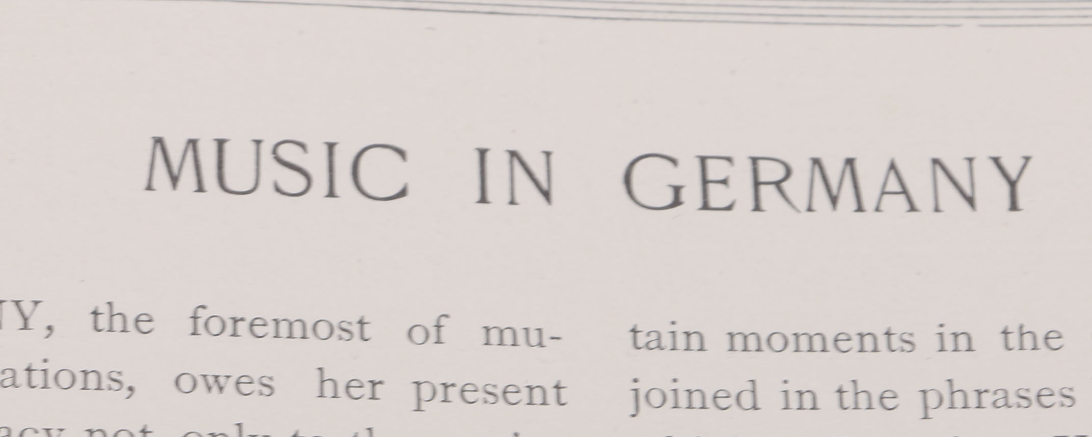 Vintage Music Study Books