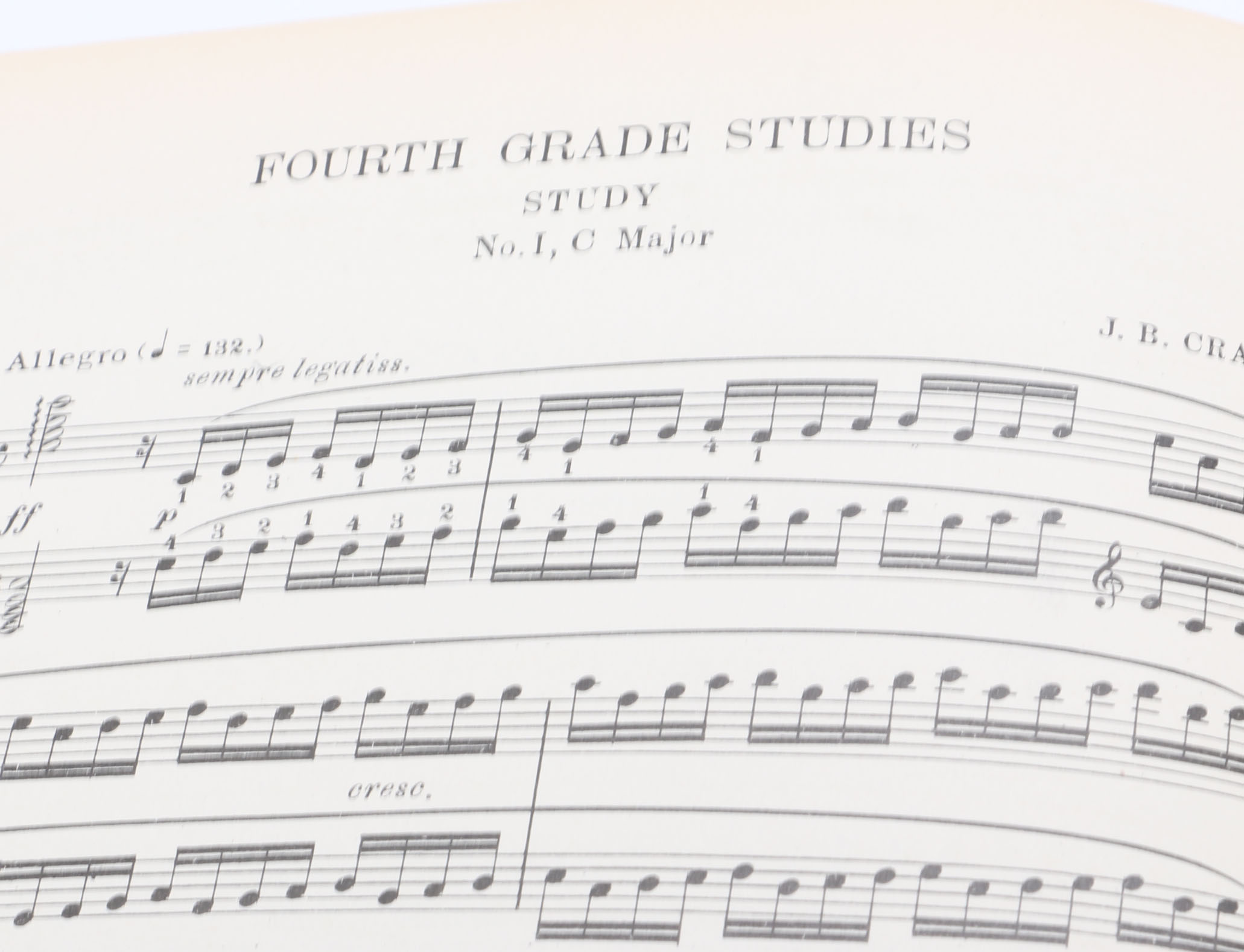 Vintage Music Study Books