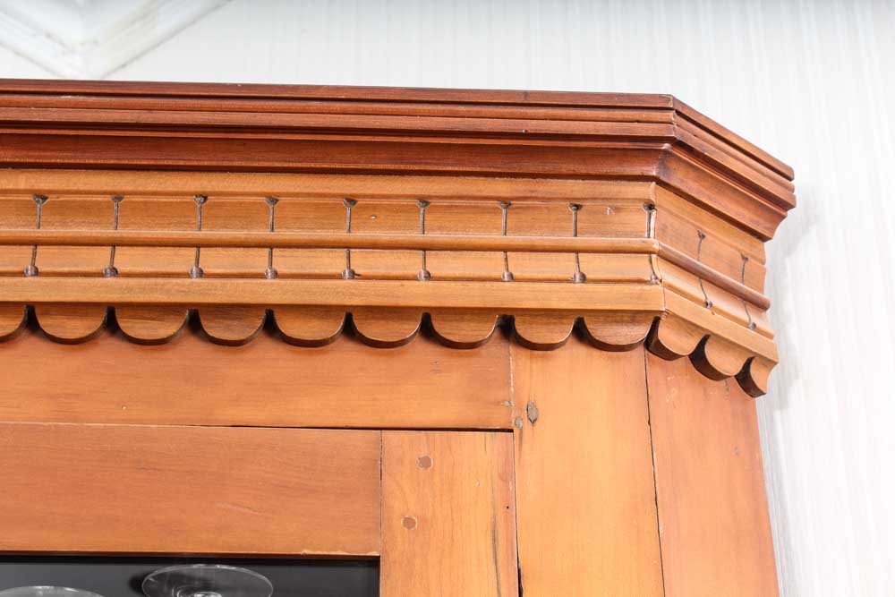 Antique Cherry Corner Cabinet