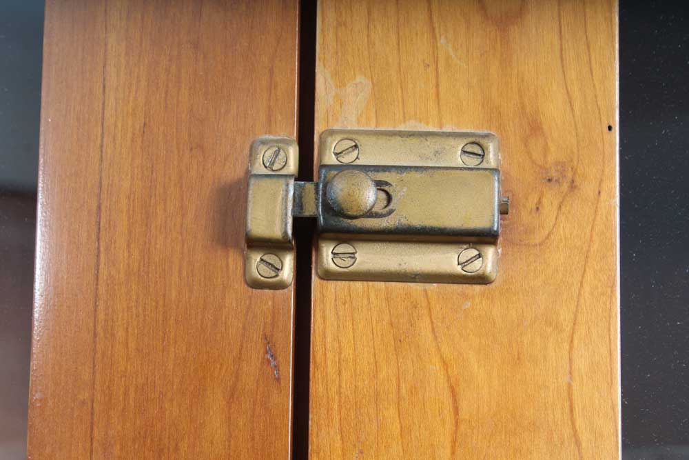 Antique Cherry Corner Cabinet