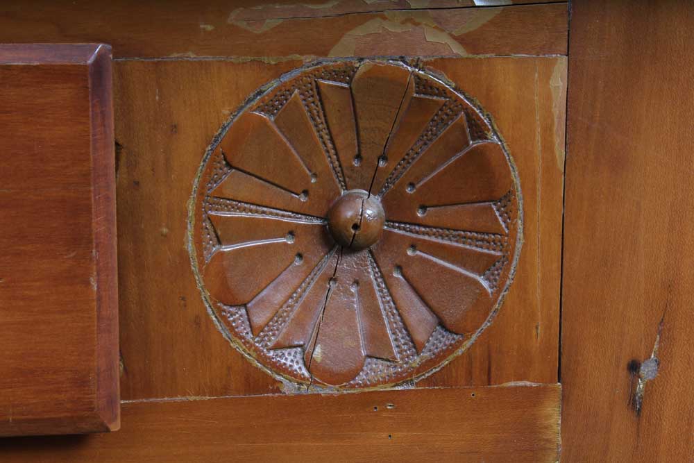 Antique Cherry Corner Cabinet
