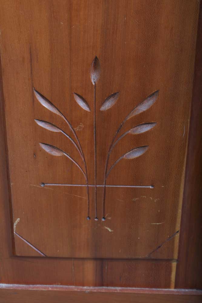 Antique Cherry Corner Cabinet