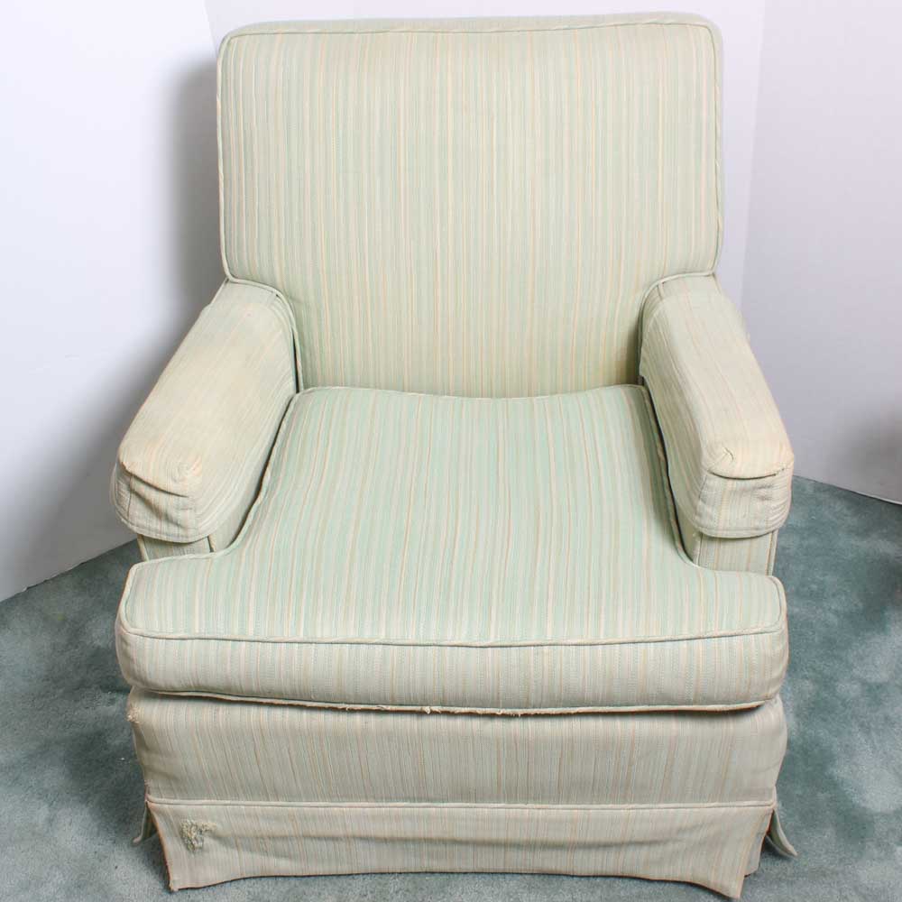 Vintage Upholstered Armchair
