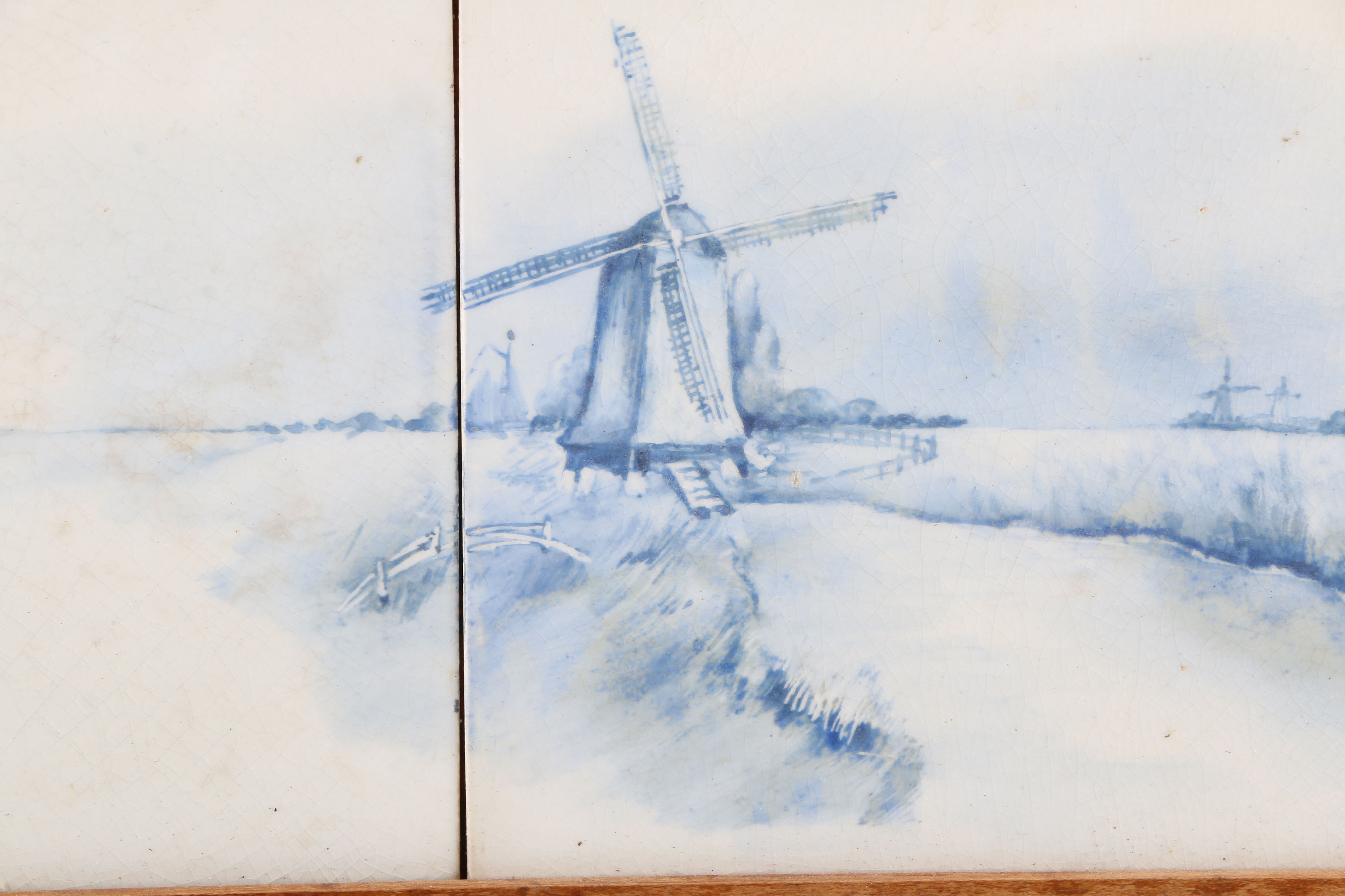 Framed Tile Painting