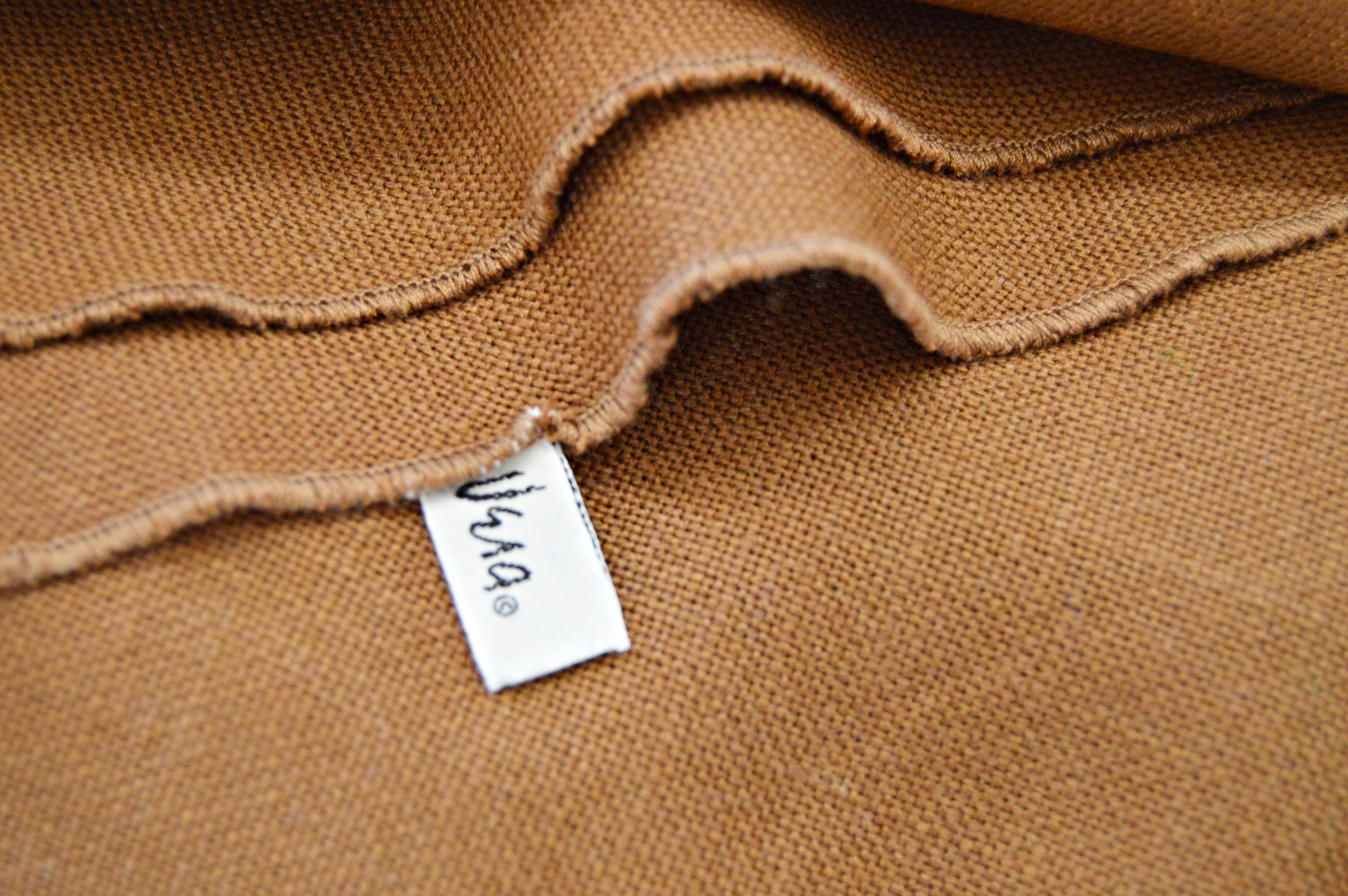 Kitchen Linens in Brown and Cream