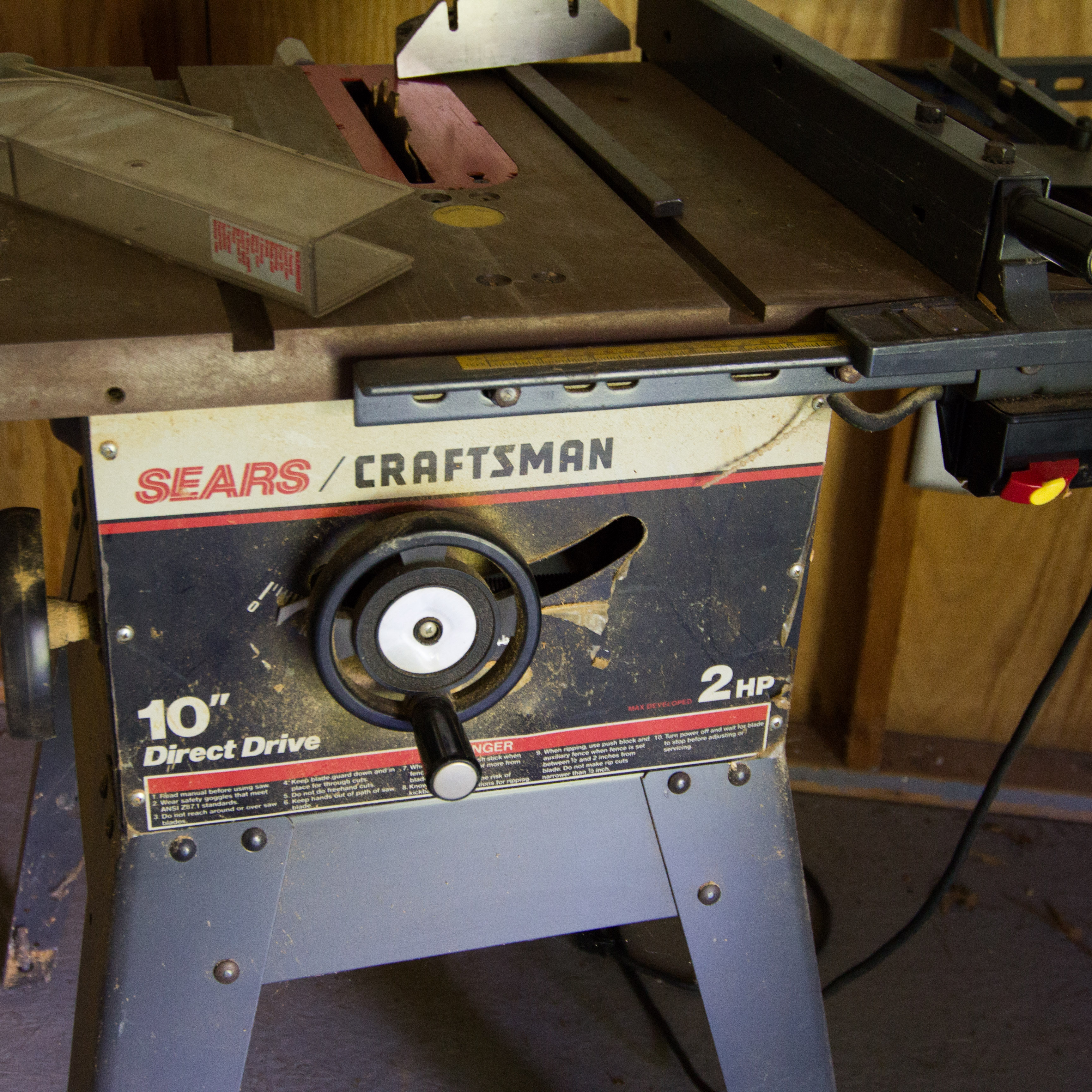 Craftsman 10-inch Direct Drive Table Saw