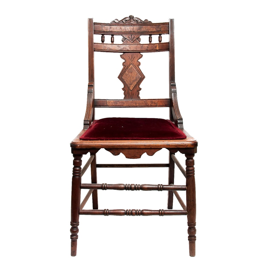Vintage Victorian Eastlake Chair