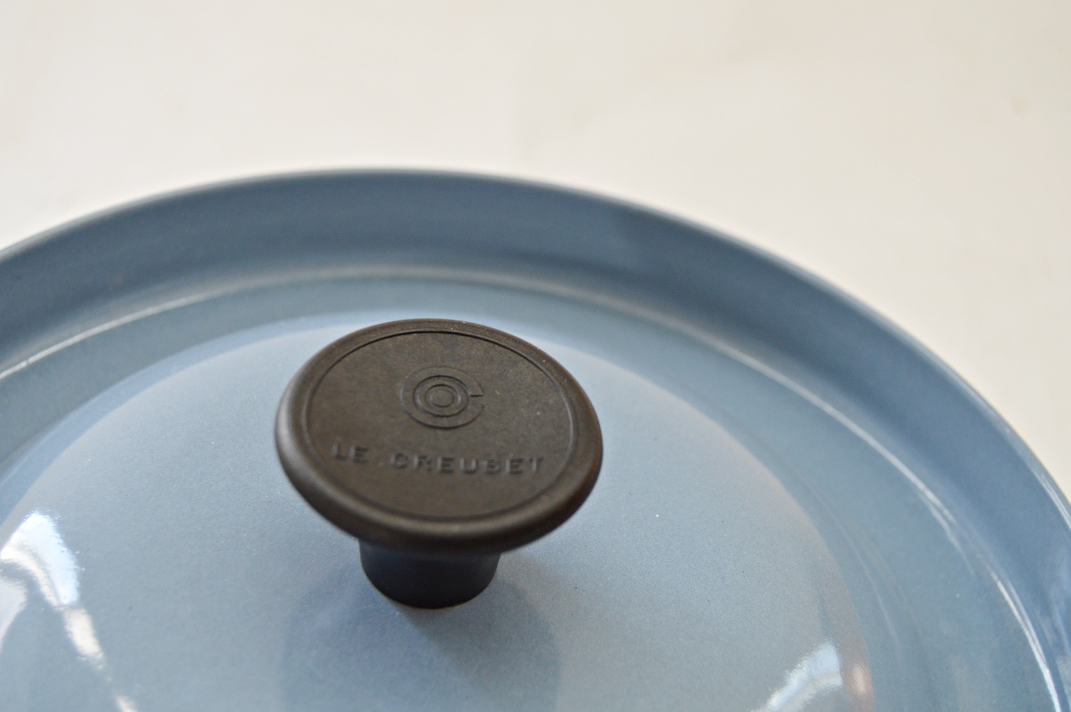 French Le Creuset "Cuisine Royale" Dutch Oven in Blue