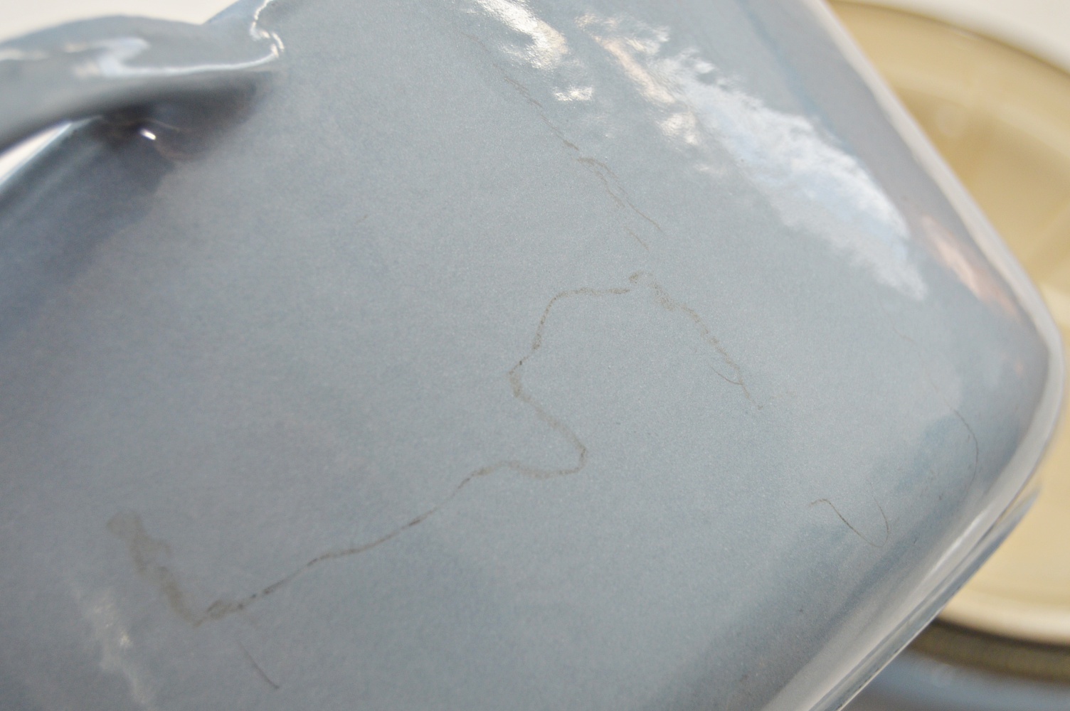 French Le Creuset "Cuisine Royale" Dutch Oven in Blue