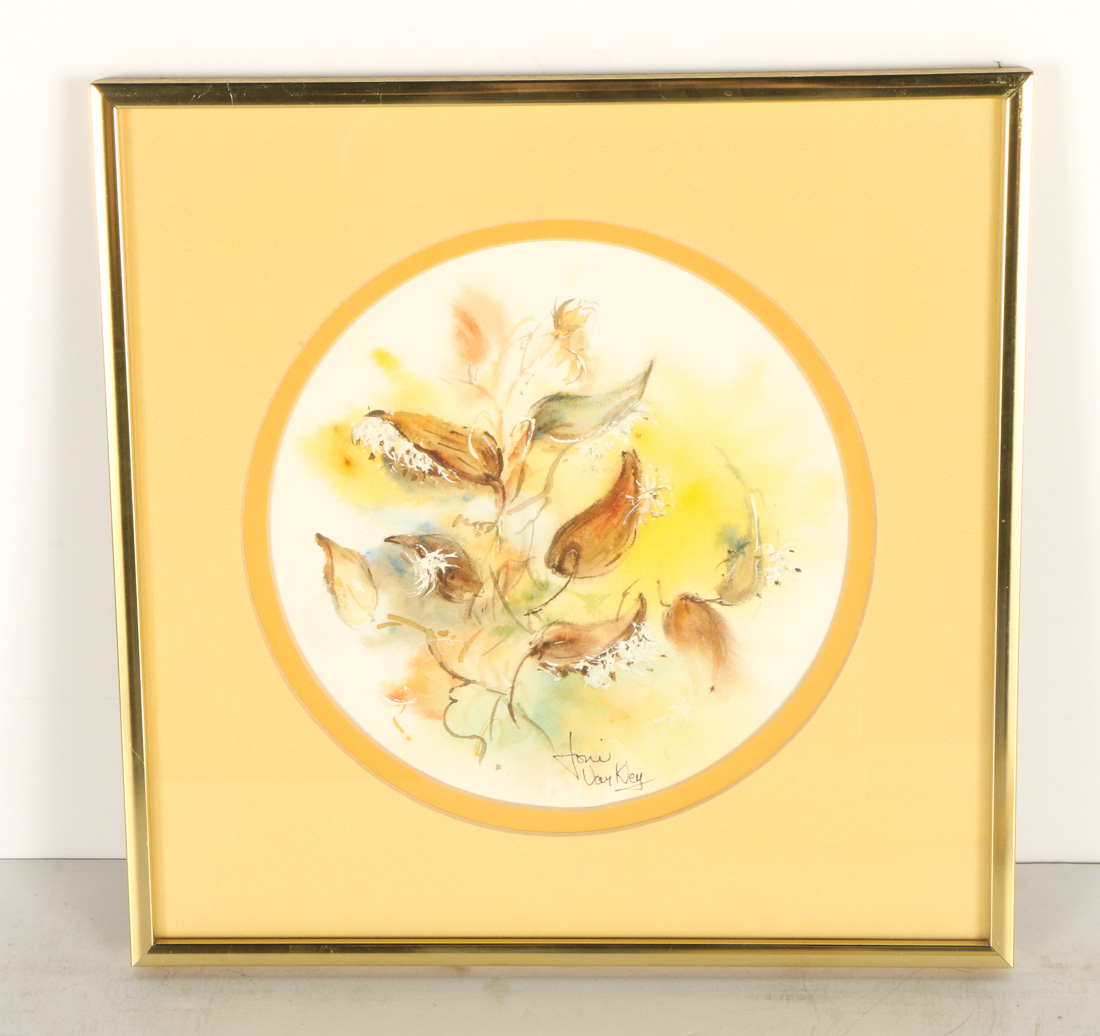 Pair of Joni Van Kley Watercolors