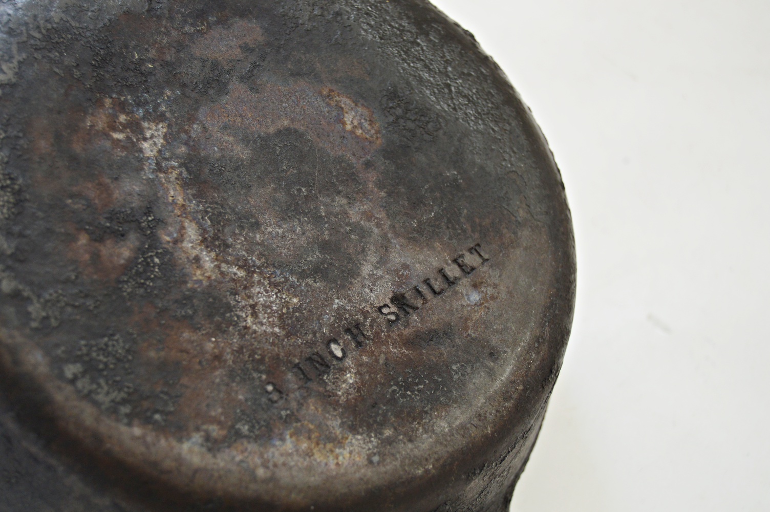 Three Cast Iron Skillets