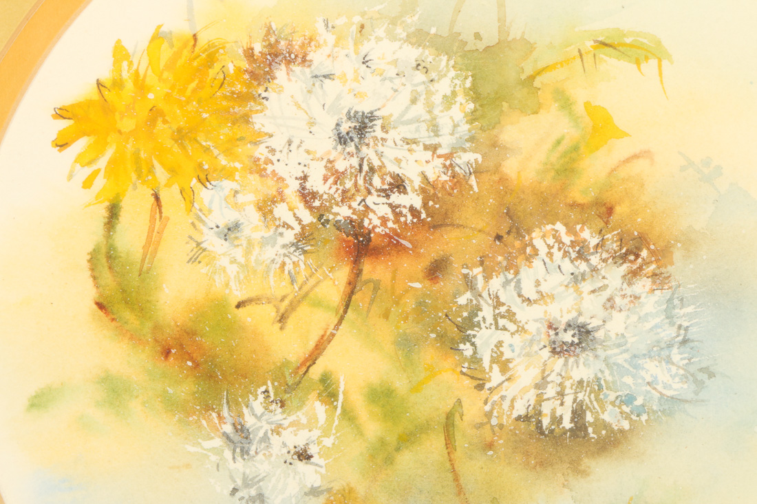 Pair of Joni Van Kley Watercolors