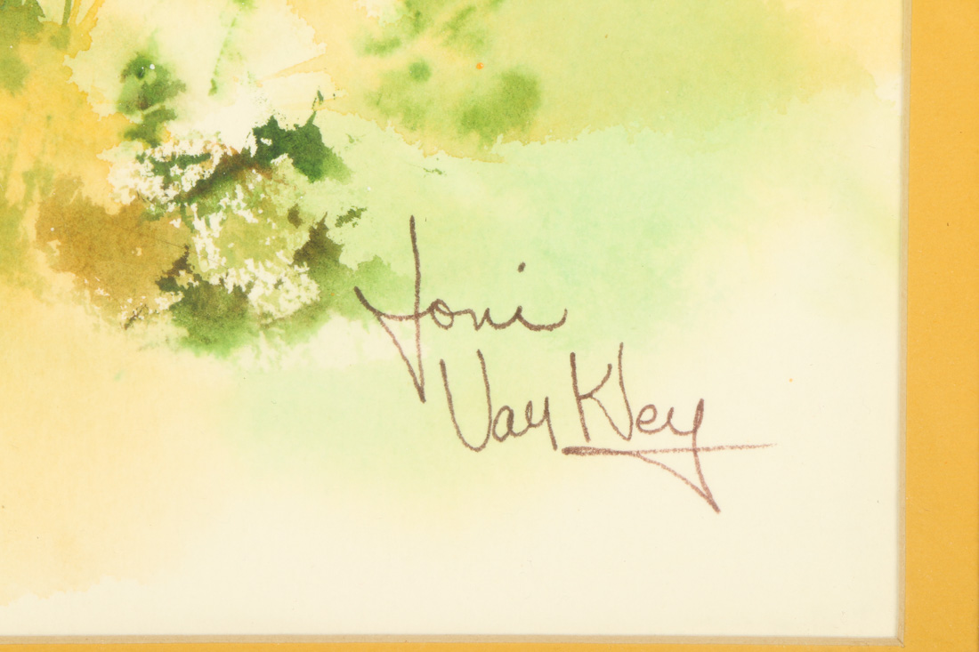 Joni Van Kley Original Watercolor Painting