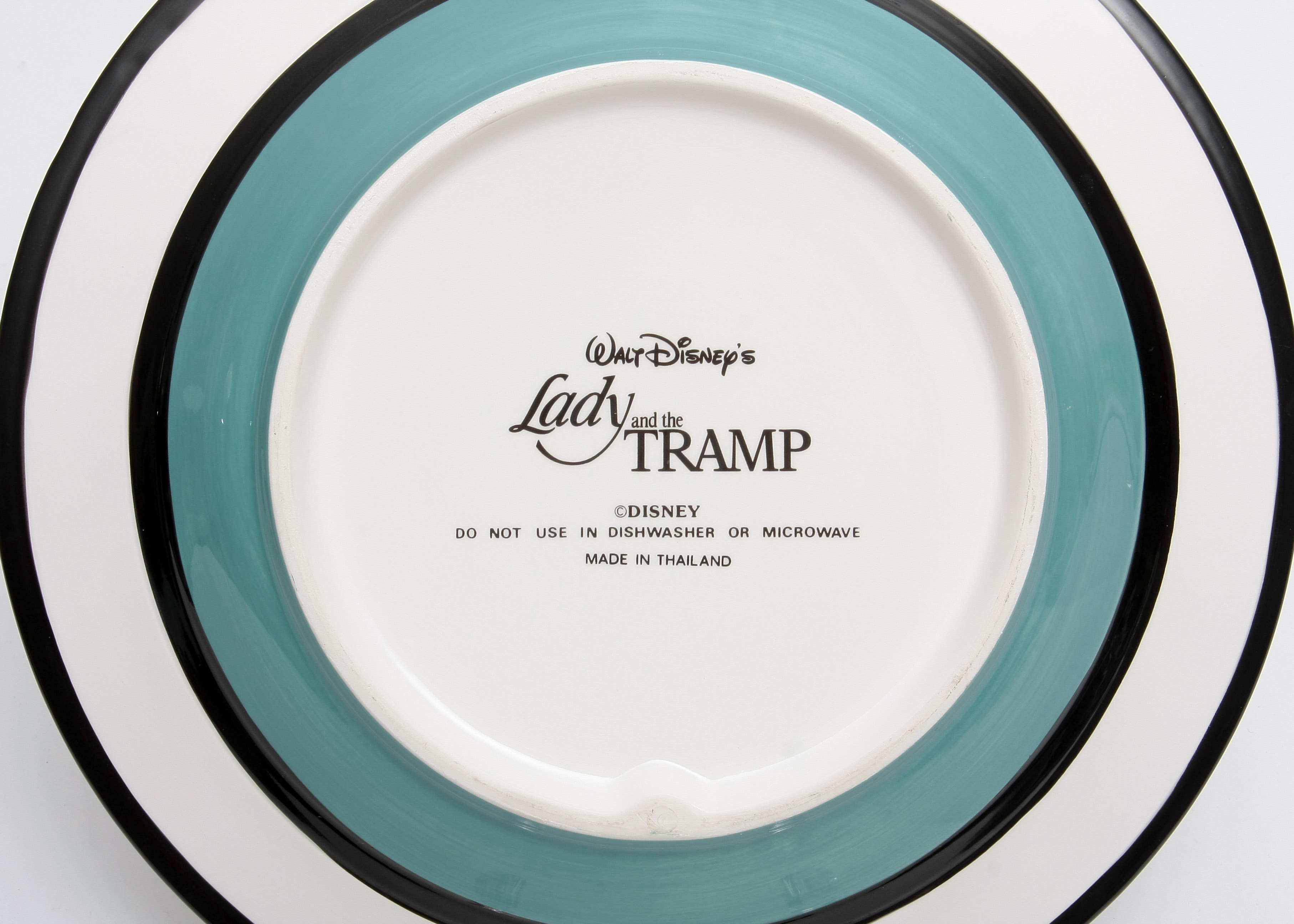Disney Lady and The Tramp Dinnerware Set