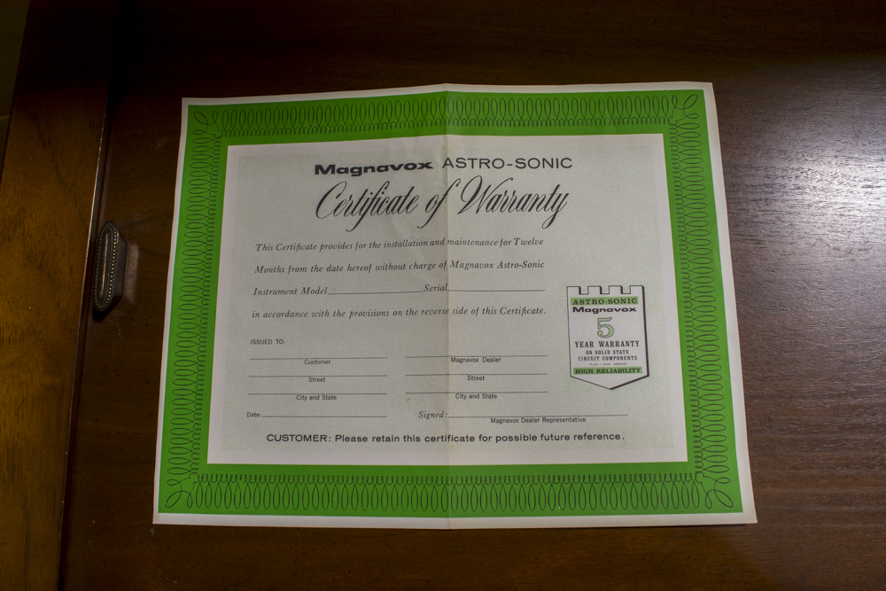 Magnavox Console Record Player