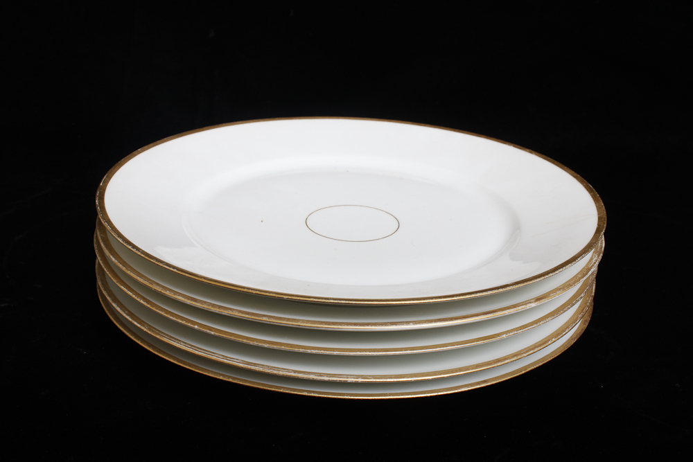 White and Gold Tone Haviland France and Noritake China