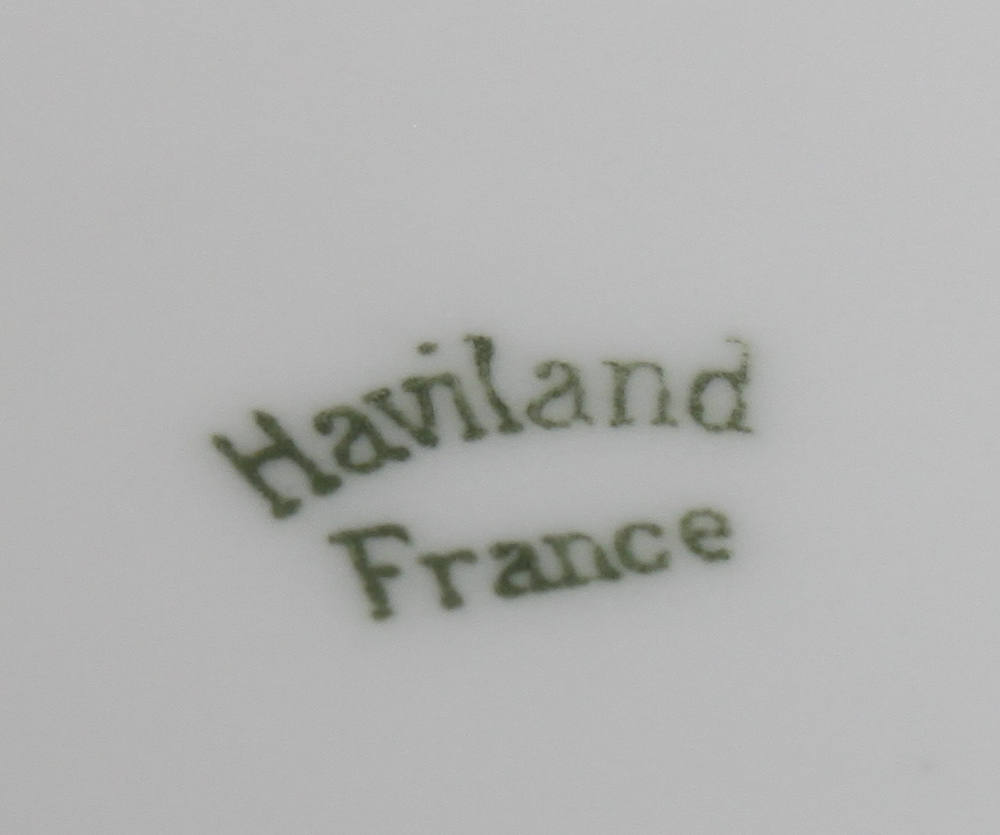 White and Gold Tone Haviland France and Noritake China