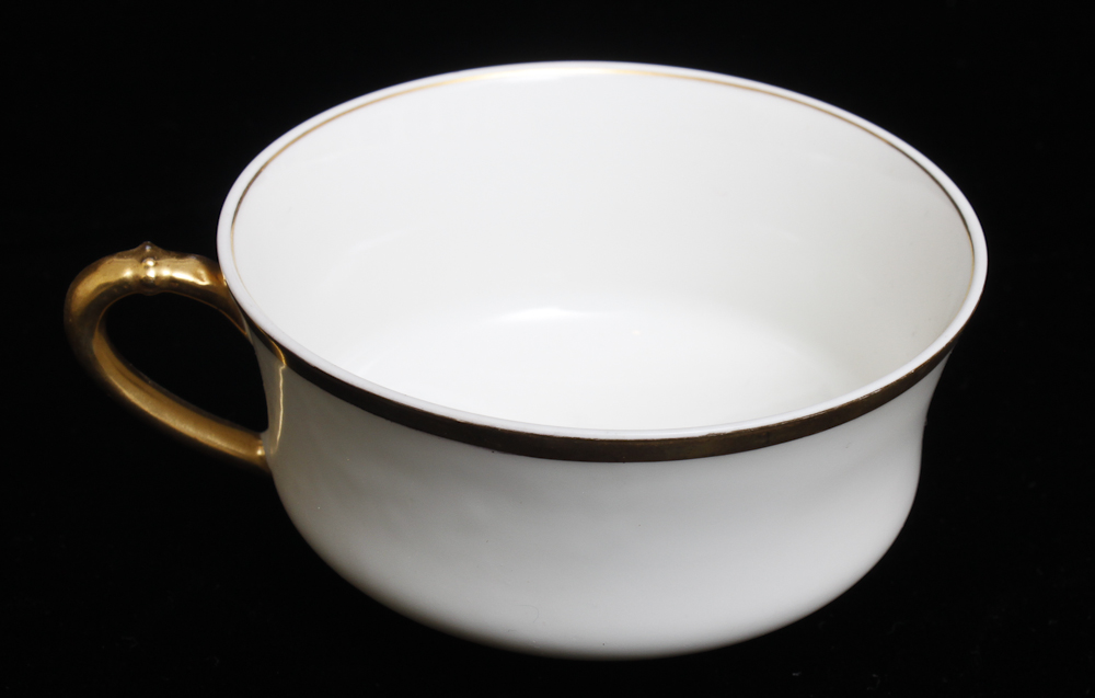 White and Gold Tone Haviland France and Noritake China