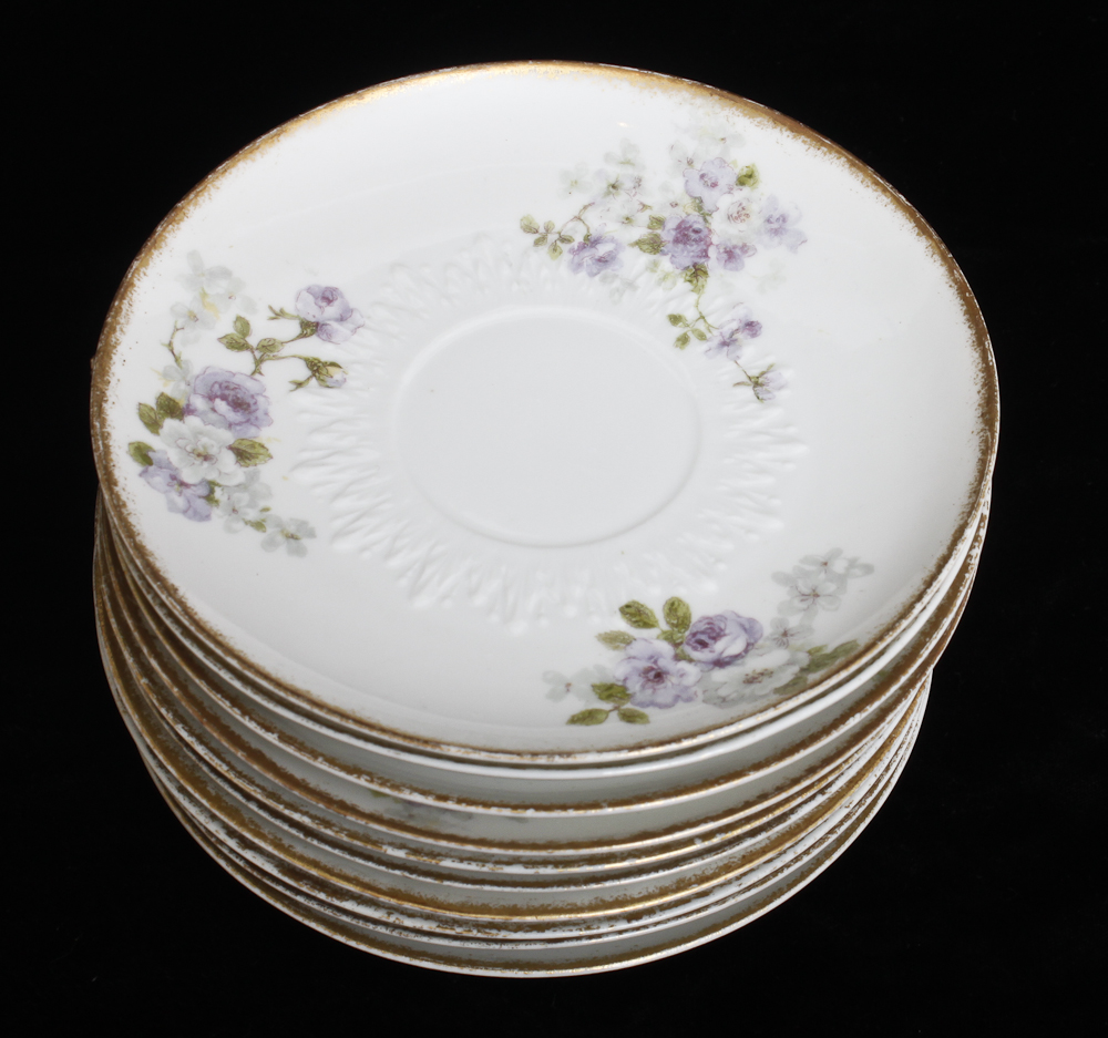 GDA Haviland France Limoges China Cups and Saucers