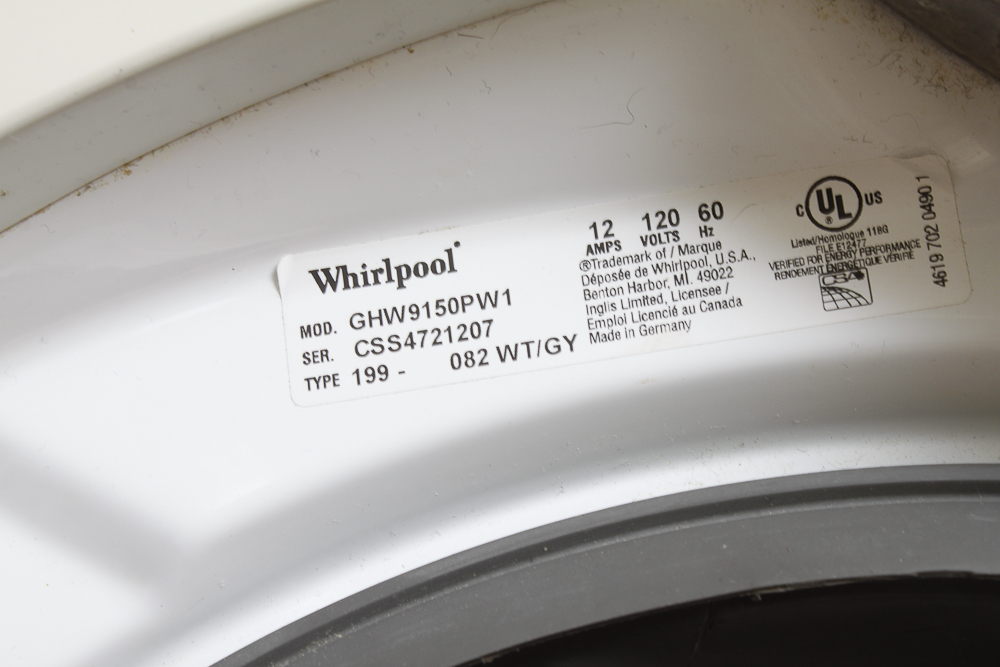 Whirlpool Duet Front Loading Washer