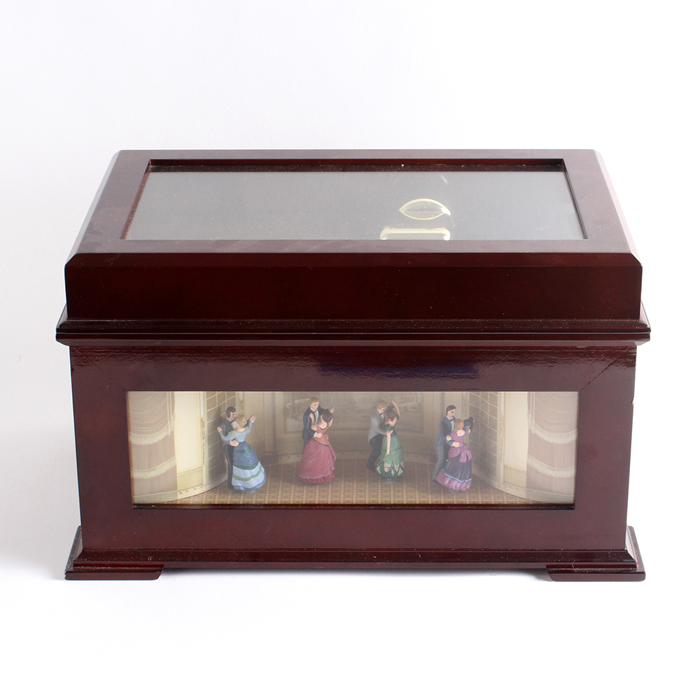 Mr. Christmas Musical Melodium Dance Music Box with Roller Drums