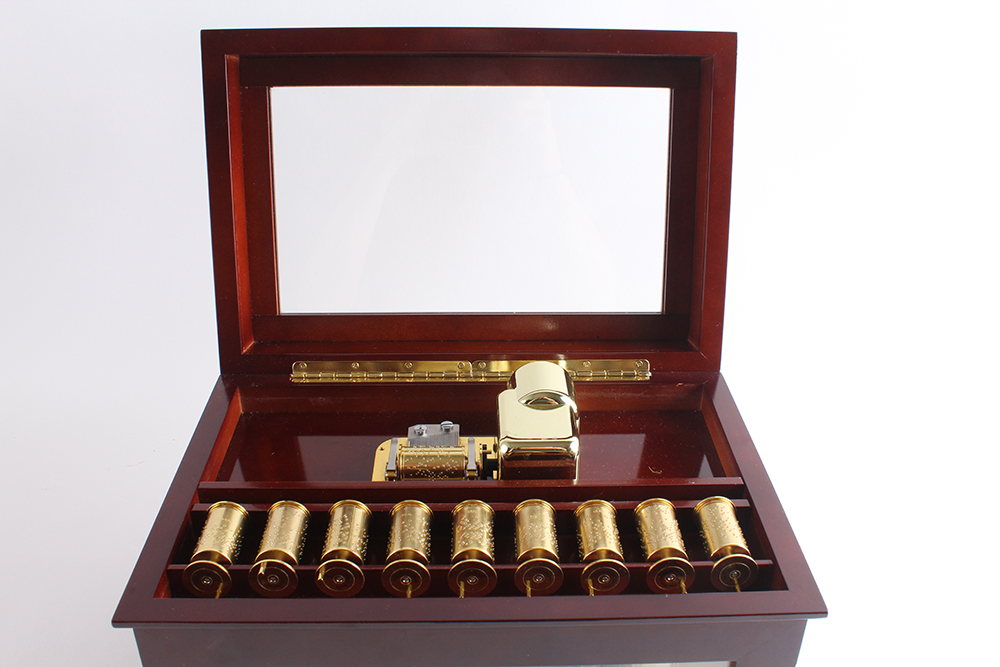 Mr. Christmas Musical Melodium Dance Music Box with Roller Drums