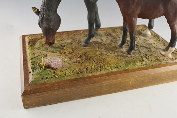 Francis Eustis L/E Horse and Foal Sculpture